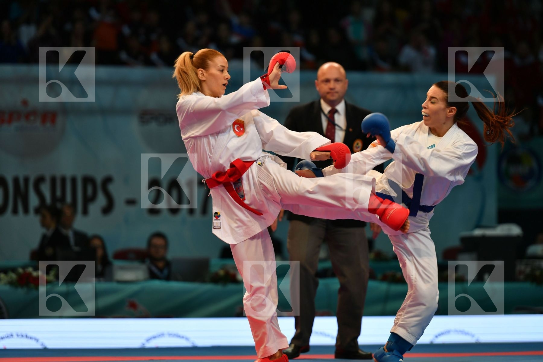 Cardin Sara Female kumite -55 kg Italy Turkey Yakan Tuba