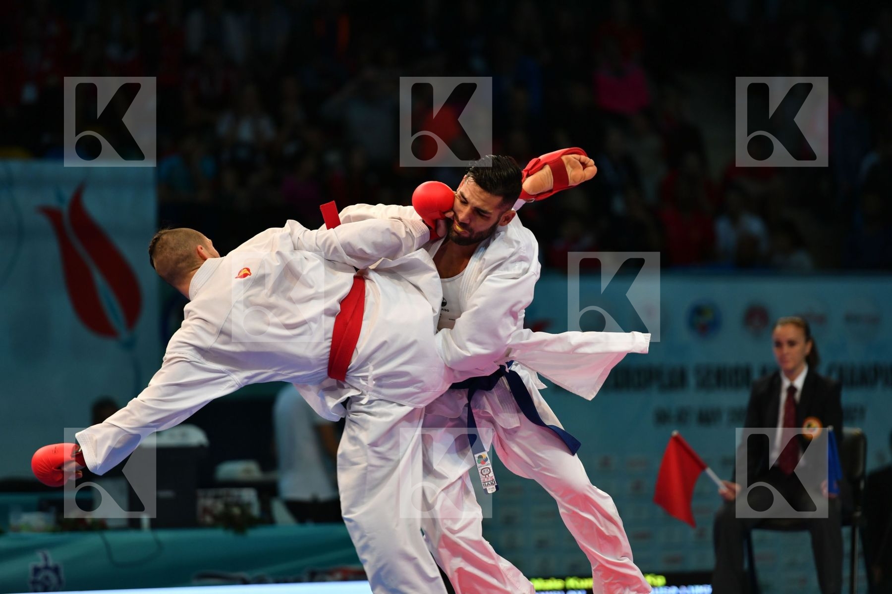 Busa Luigi Horuna Stanislav Italy Male kumite -75 kg Ukraine