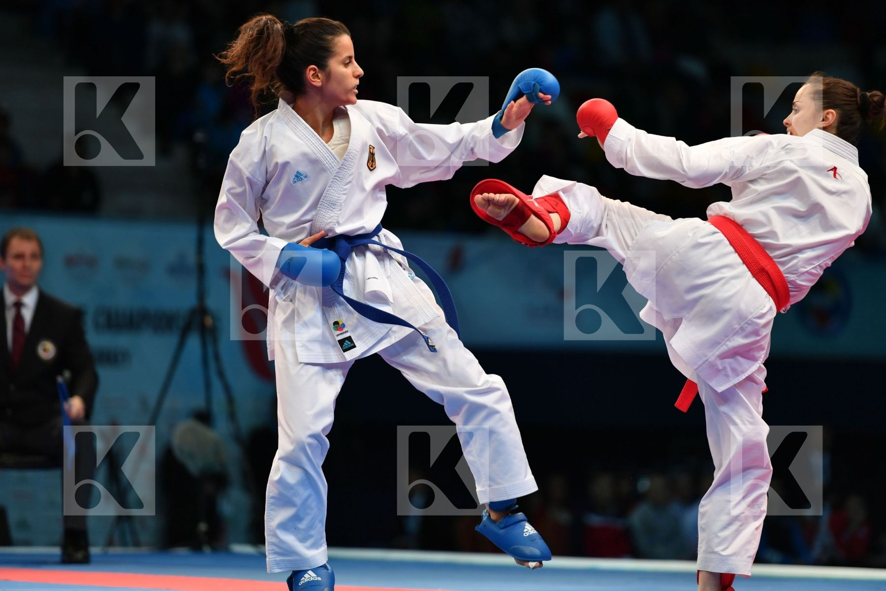 Bugur Duygu Female kumite -50 kg Germany Kryva Kateryna Ukraine