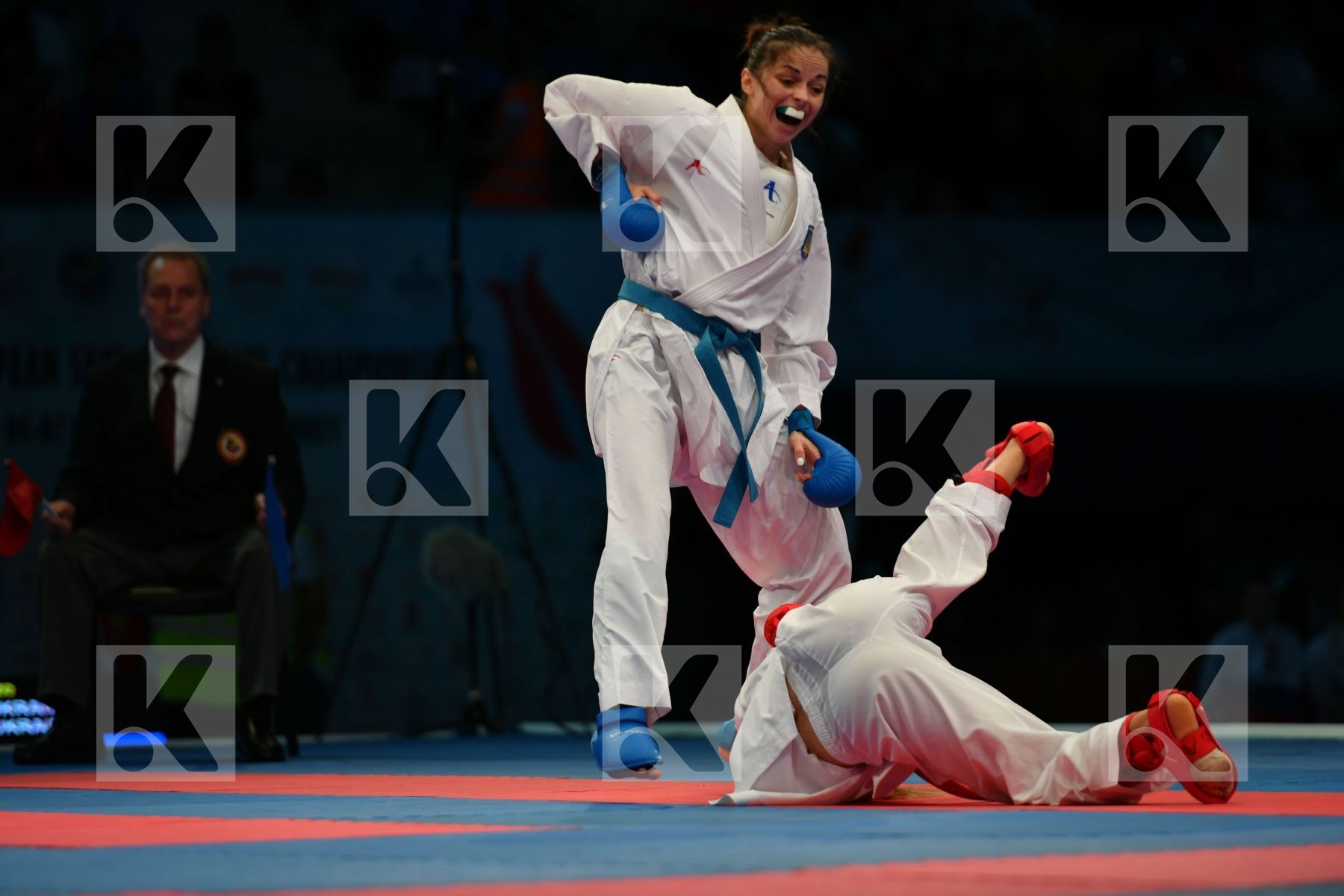 Female team kumite Germany Germany Germany Turkey Turkey Turkey