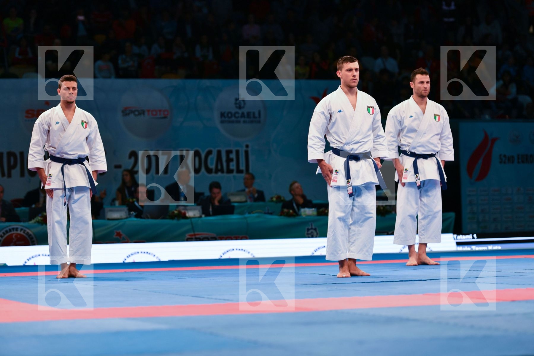 Gankaku Italy Italy Italy Male team kata