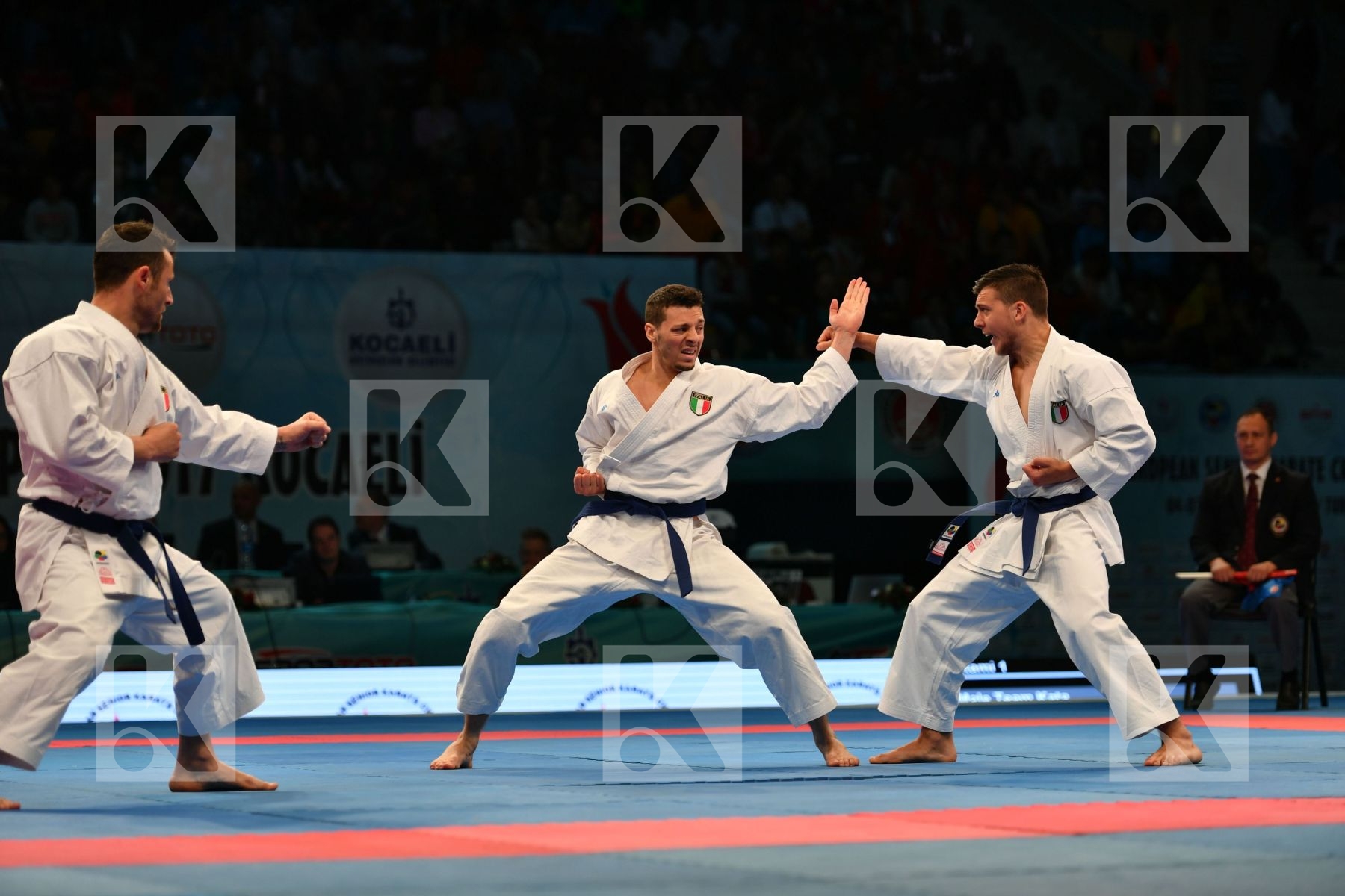 Gankaku Italy Italy Italy Male team kata