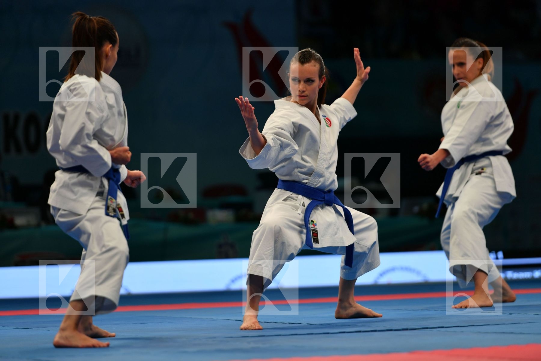 Female team kata Heiku Italy Italy Italy