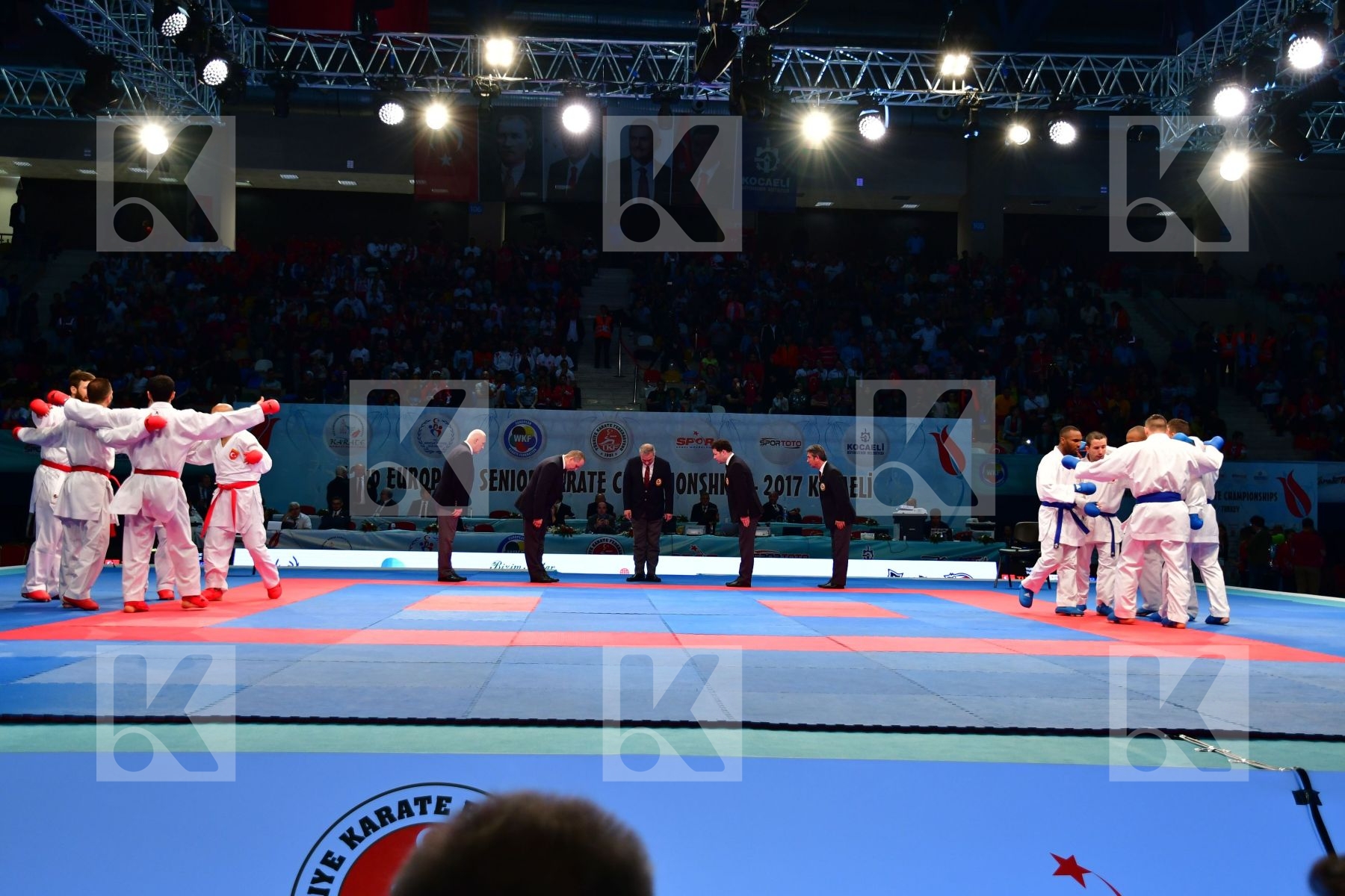 France France France Male team kumite Turkey Turkey Turkey