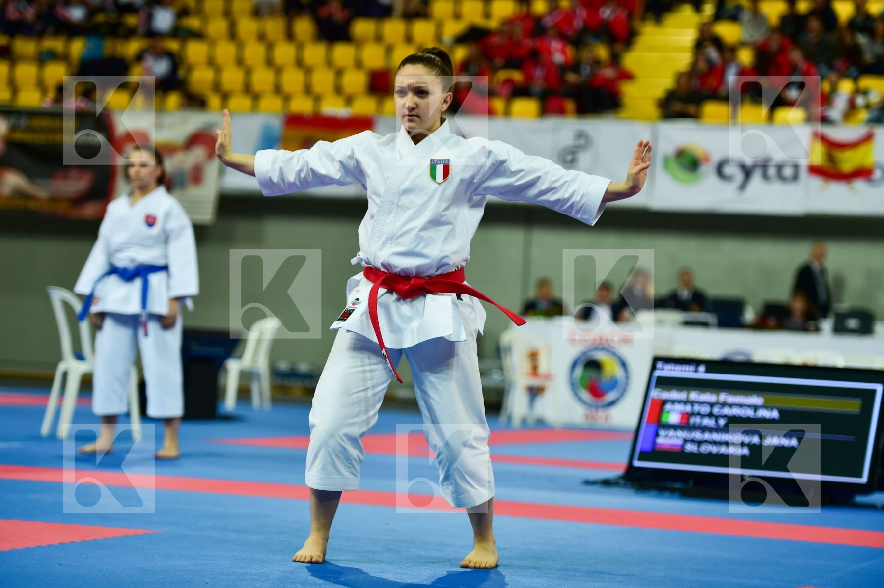 Amato Carolina Cadet chyprus Female Italy Kata Shureido