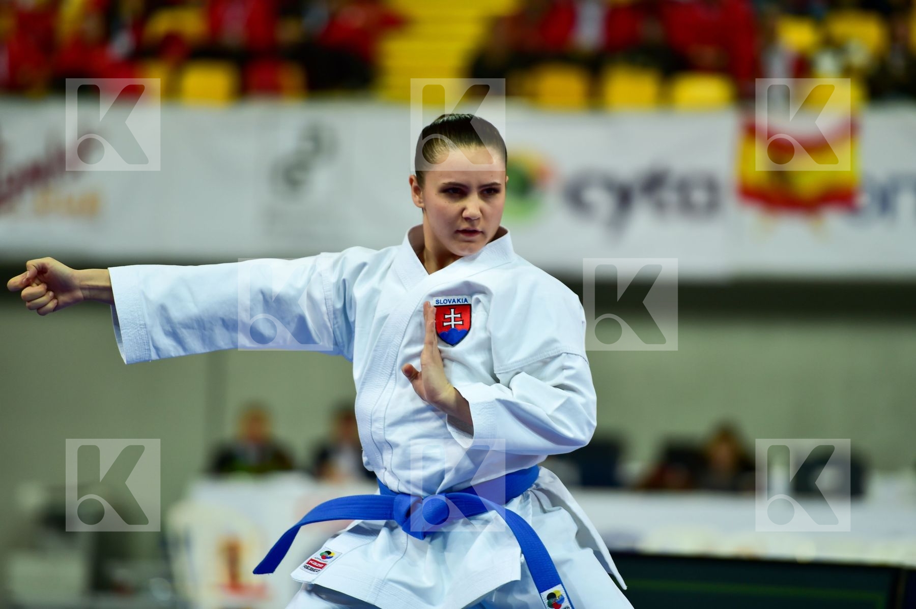 Cadet chyprus Female Kase Kata Slovakia Vanusanikova Jana