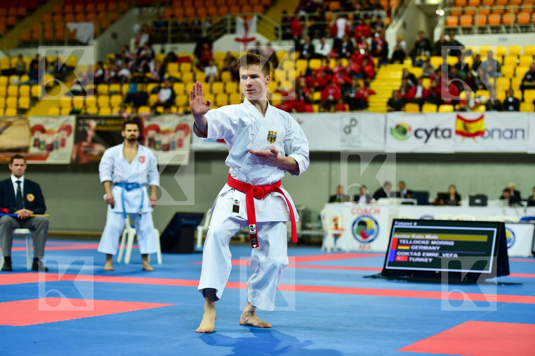 chyprus Germany Junior Kata Shureido Tellocke Morris
