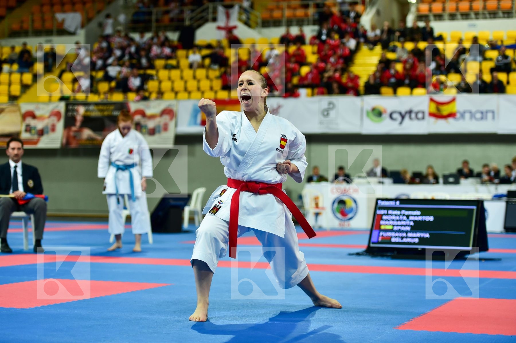 chyprus DaeDo Female Kata Morata Martos Margarita Spain U21