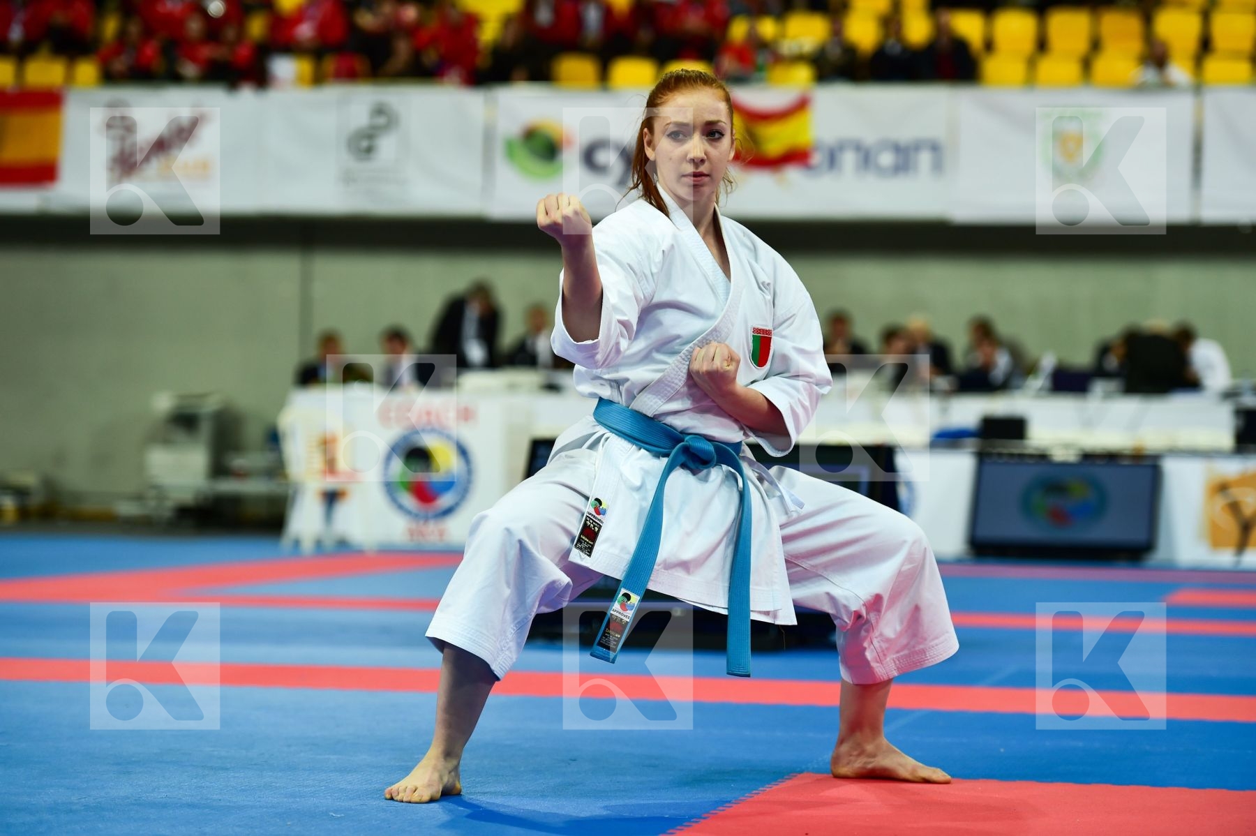 Belarus chyprus Female Fursava Maryia Kata Shureido U21