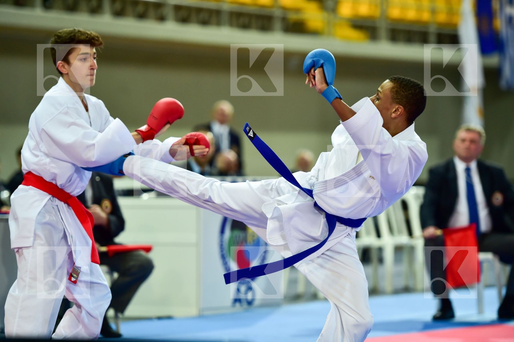 -52 Kg Boisseron  Milton Cadet Final France Kumite Male Ozer Ome