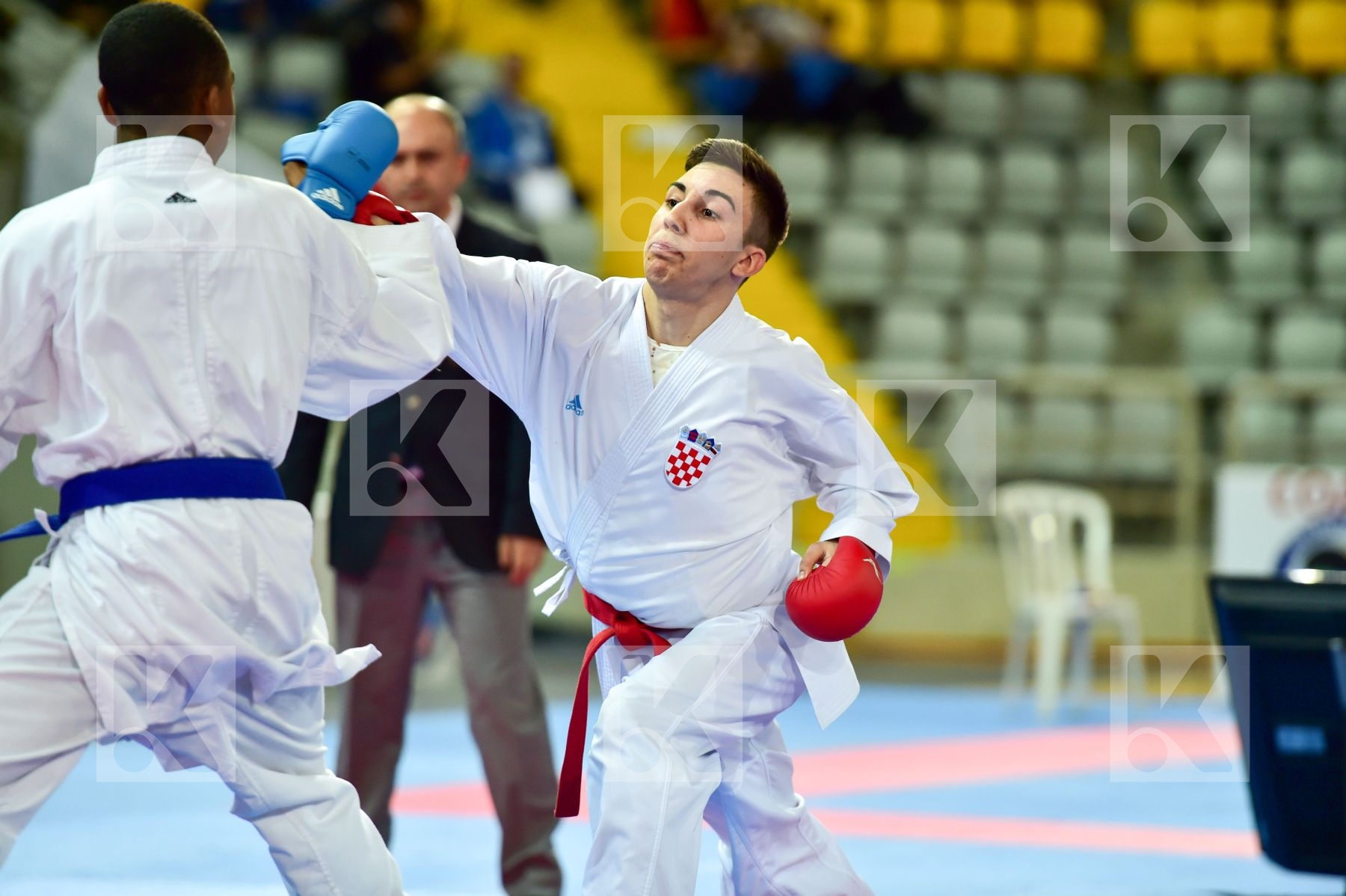 -63 Kg Cadet chyprus Cizo Kilian Croatia France Kumite Male Obra