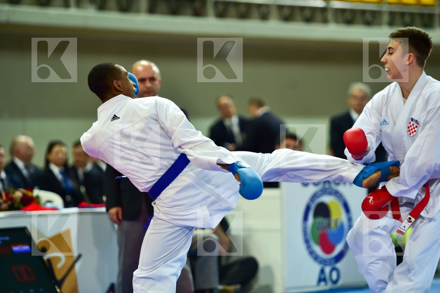 -63 Kg Cadet chyprus Cizo Kilian Croatia France Kumite Male Obra