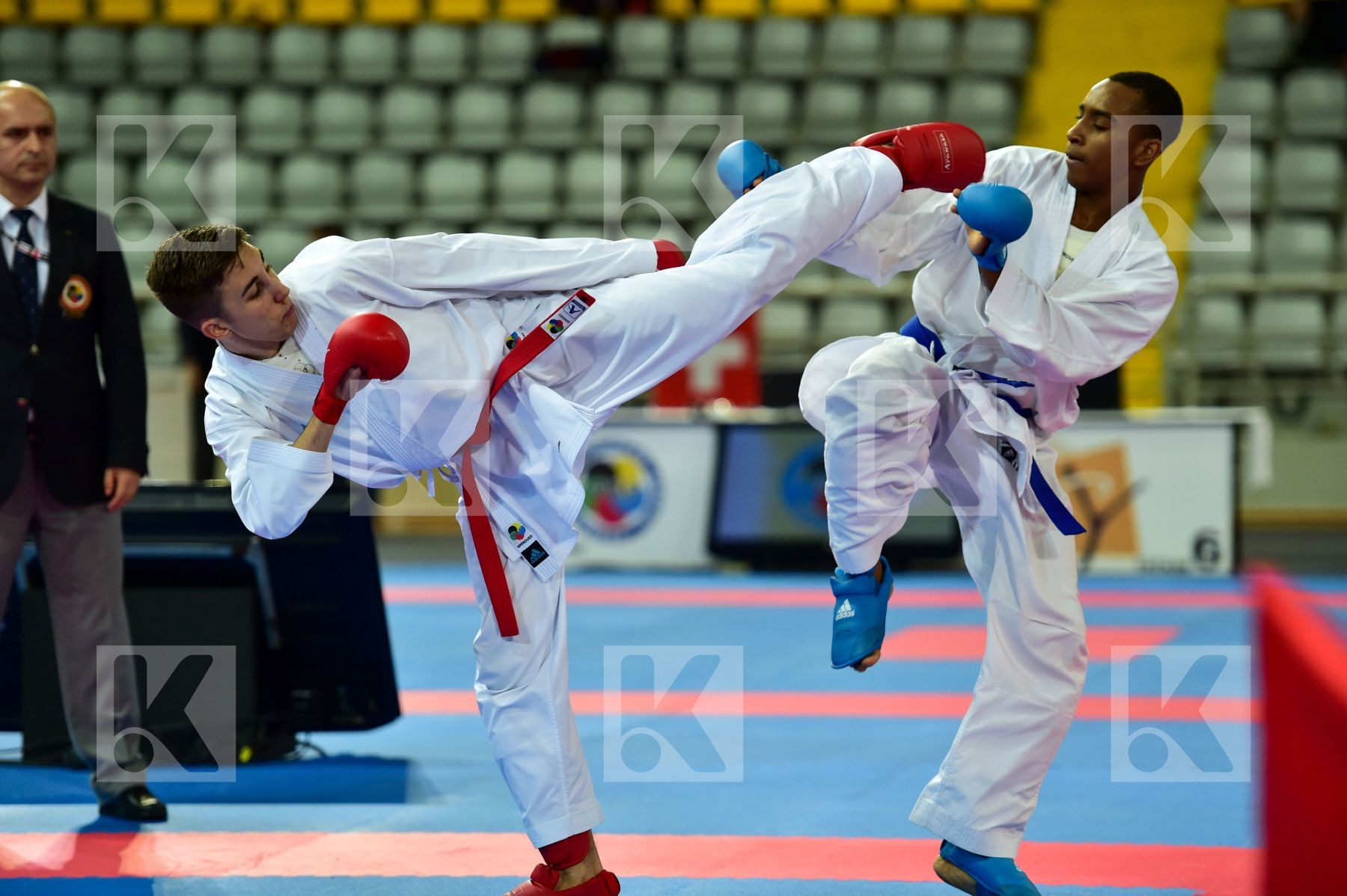 -63 Kg Cadet chyprus Cizo Kilian Croatia France Kumite Male Obra