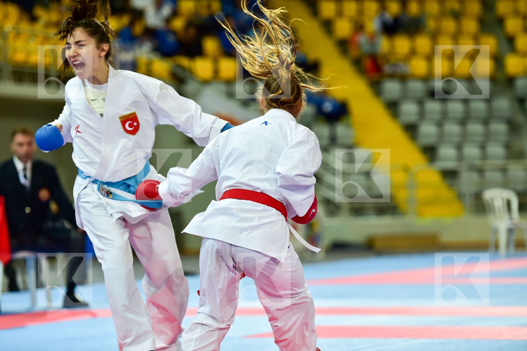 -47 Kg Cadet chyprus Female Kihon Kozerenko Kristina Kumite Russ