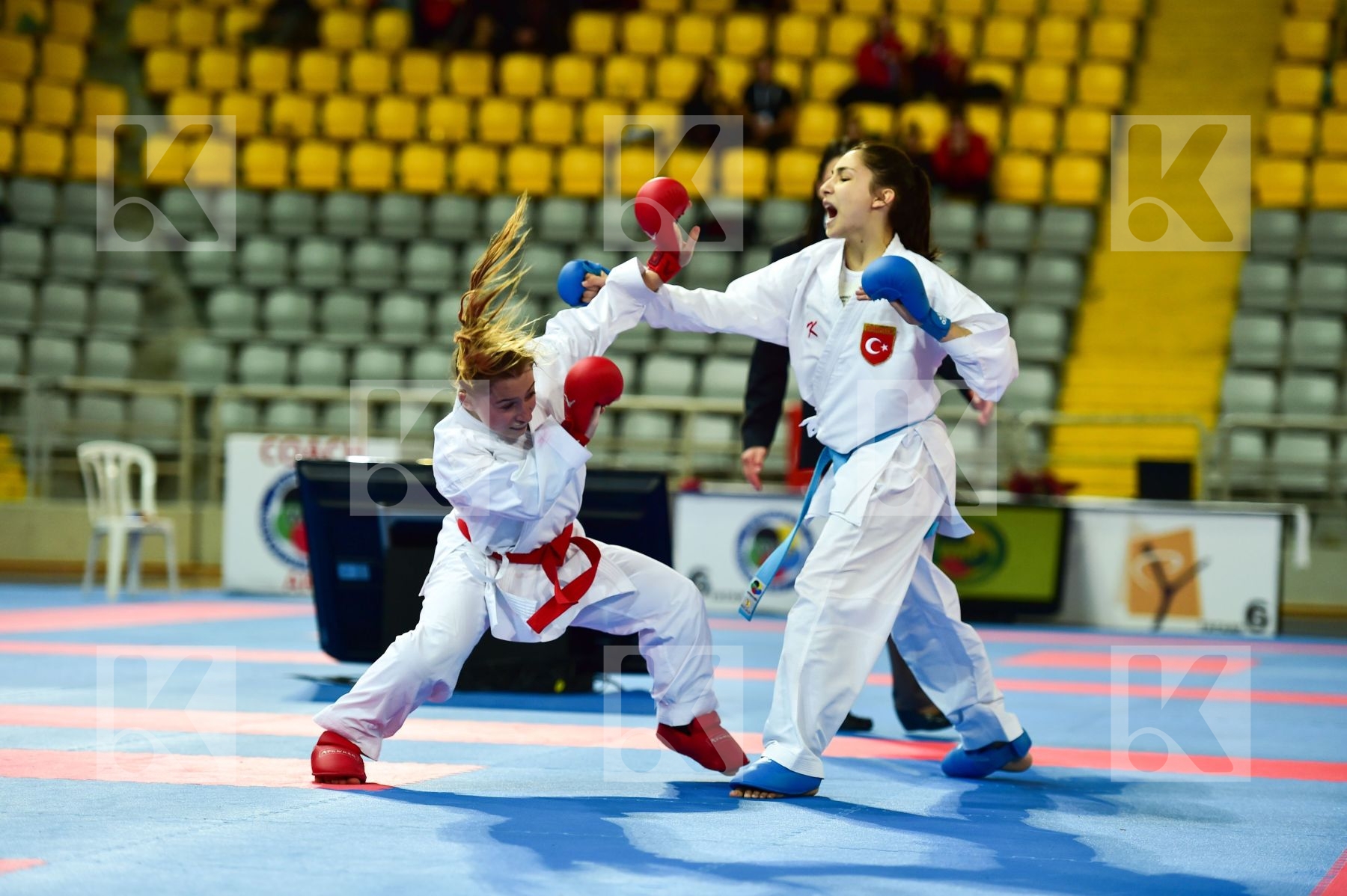 -47 Kg Cadet chyprus Female Kihon Kozerenko Kristina Kumite Russ
