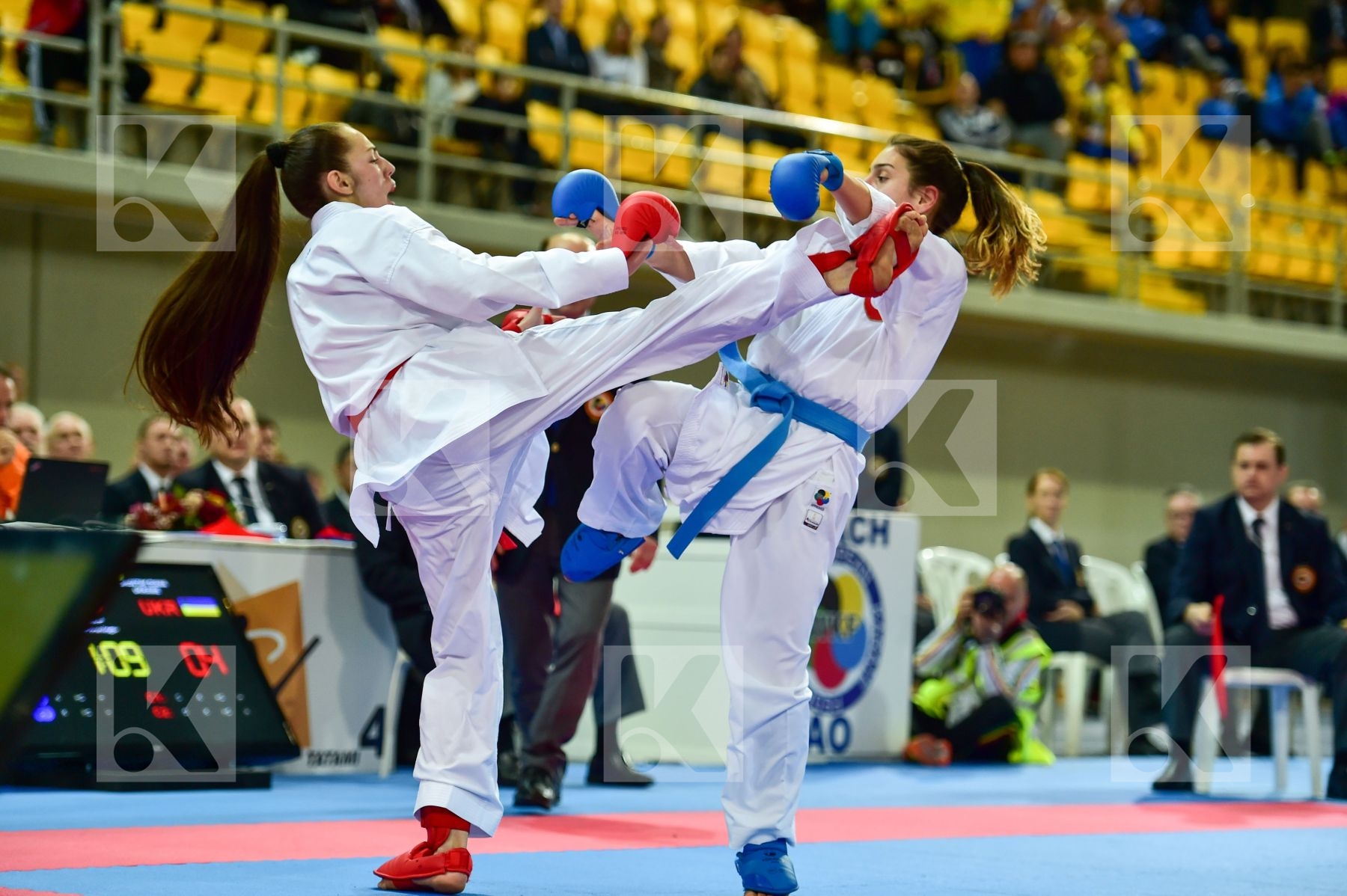 -54 Kg Cadet chyprus Demirturk Gulsen Female Kumite Shostak Dian