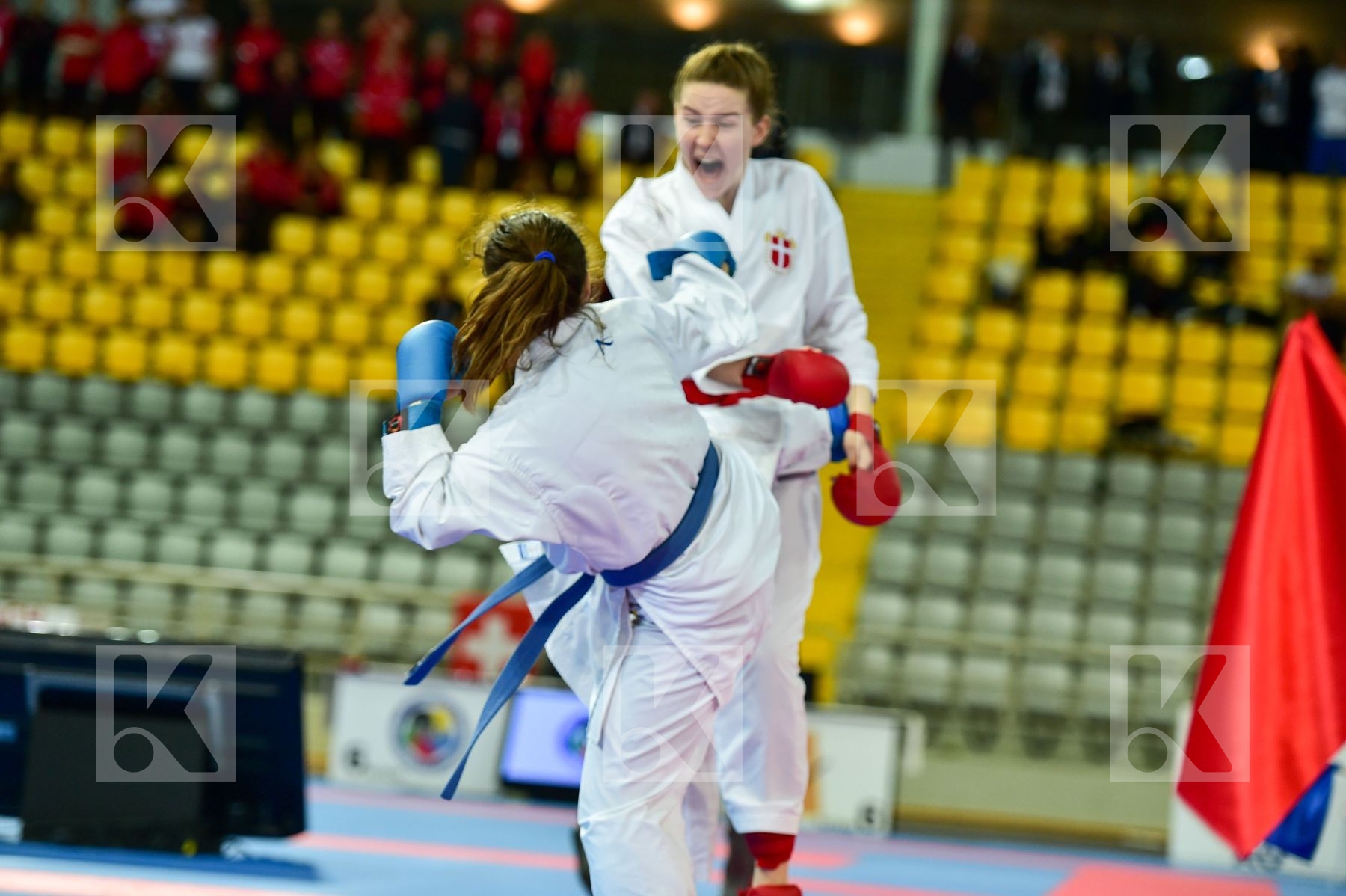 +54 Kg Budo Nord Cadet chyprus Denmark Durmis Dina Female Kumite