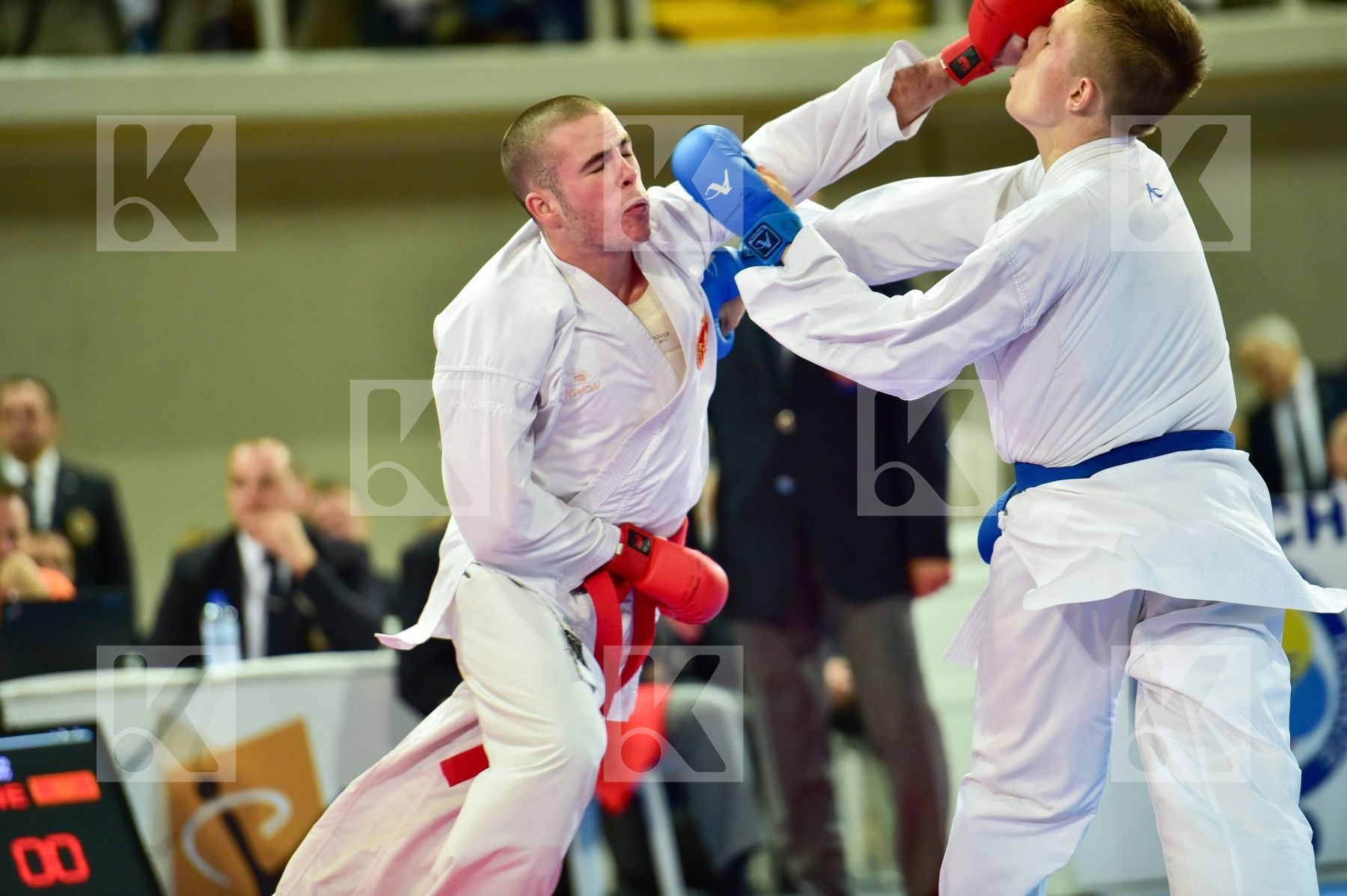 -68 Kg Erdos Martin Hodzic Mario Hungary Junior Kumite Kwon Male