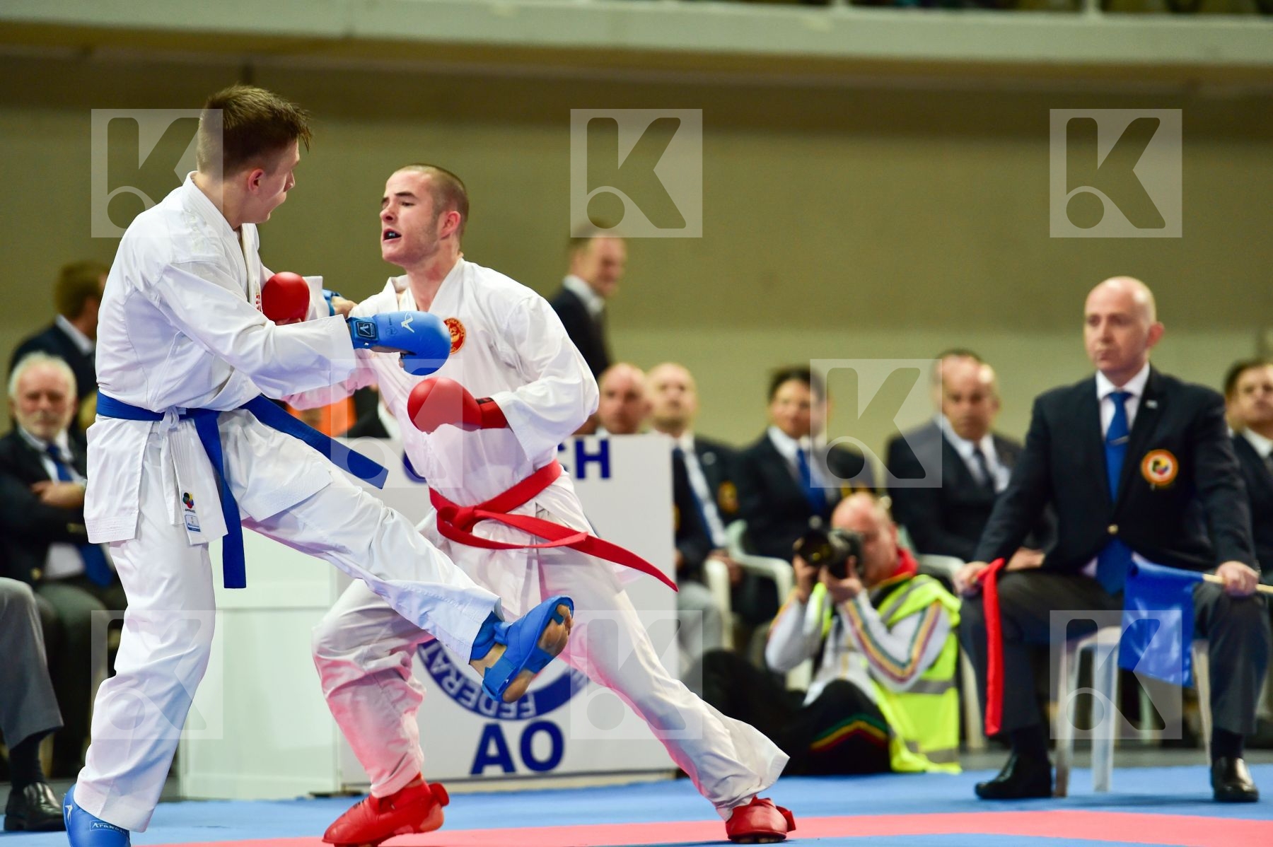 -68 Kg Erdos Martin Hodzic Mario Hungary Junior Kumite Kwon Male