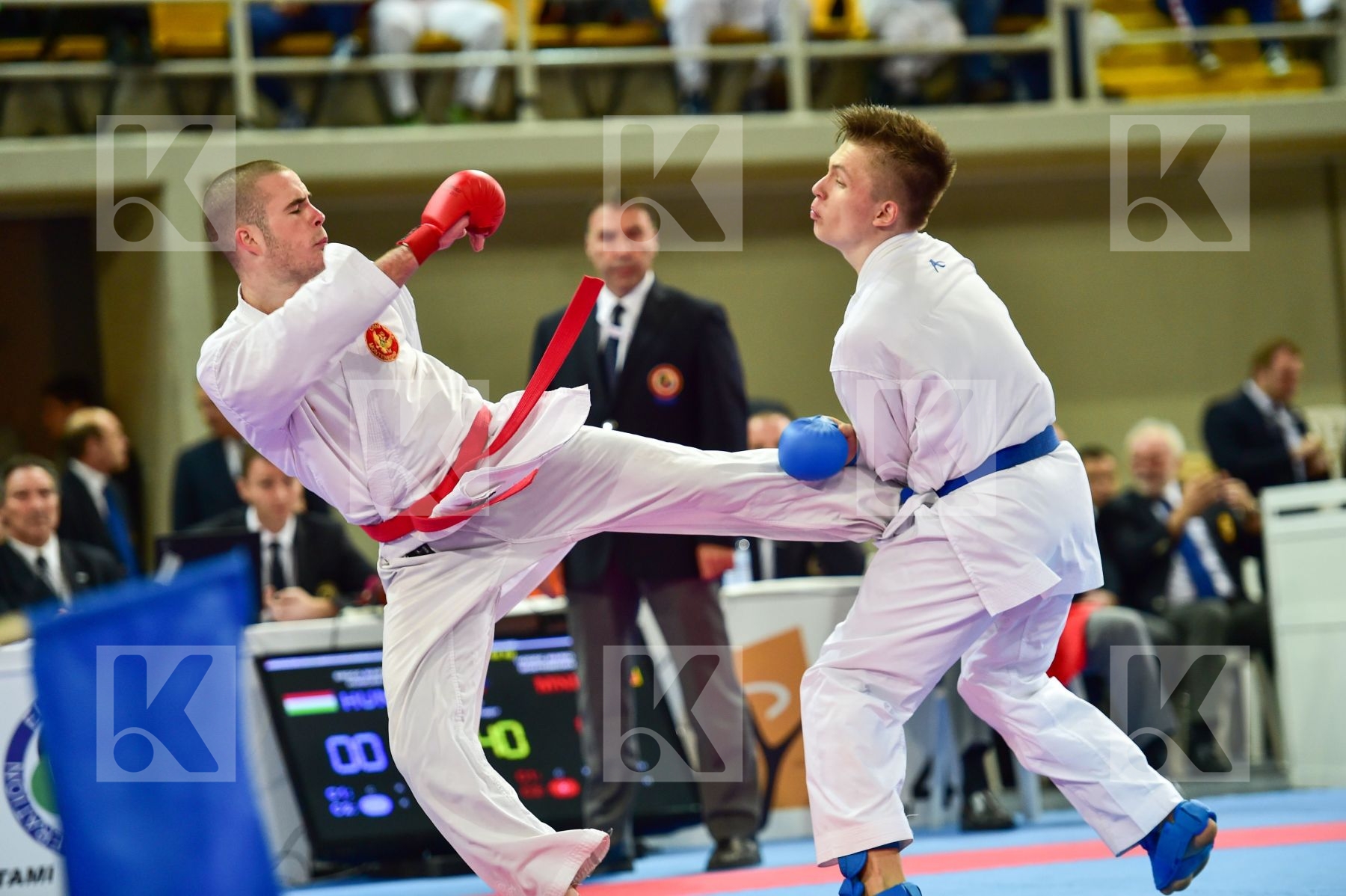 -68 Kg Erdos Martin Hodzic Mario Hungary Junior Kumite Kwon Male