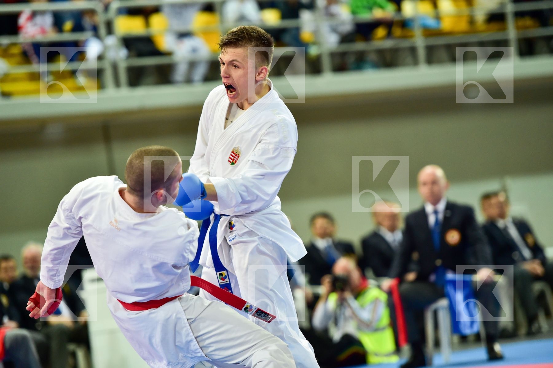 -68 Kg Erdos Martin Hodzic Mario Hungary Junior Kumite Kwon Male