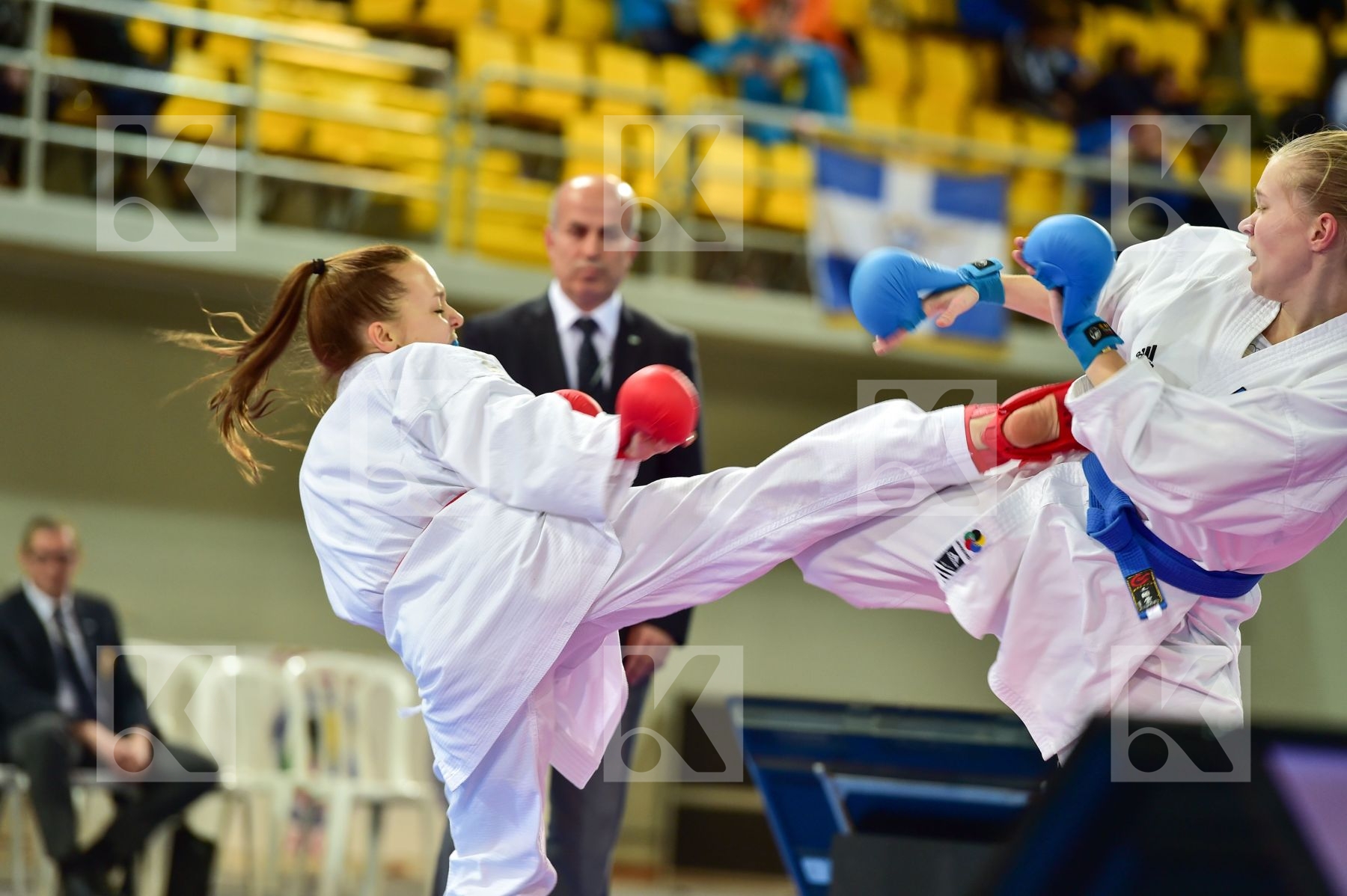 -48 Kg Estonia Female Germany Hayashi Junior Kumite Schimpf Alin