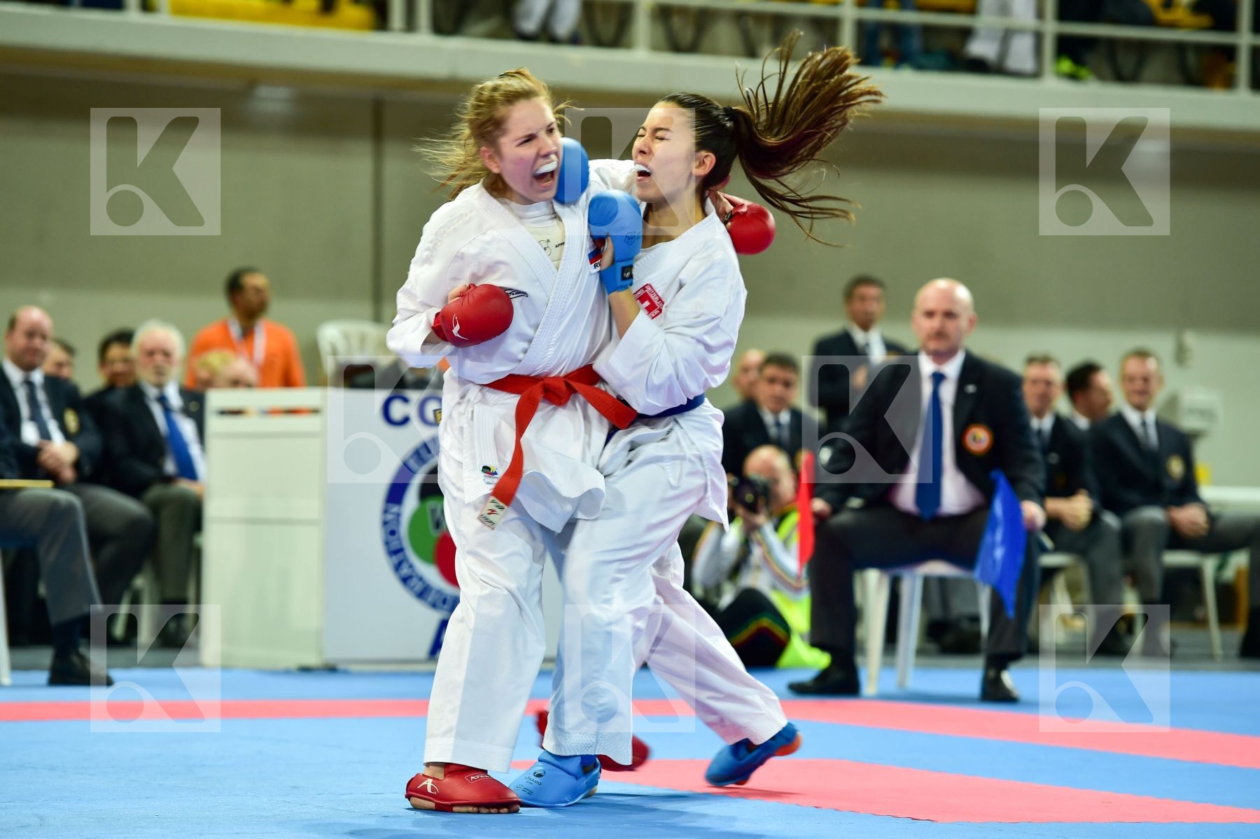 -53 Kg Female Junior Kumite Lazareva Elizaveta Russian Federatio