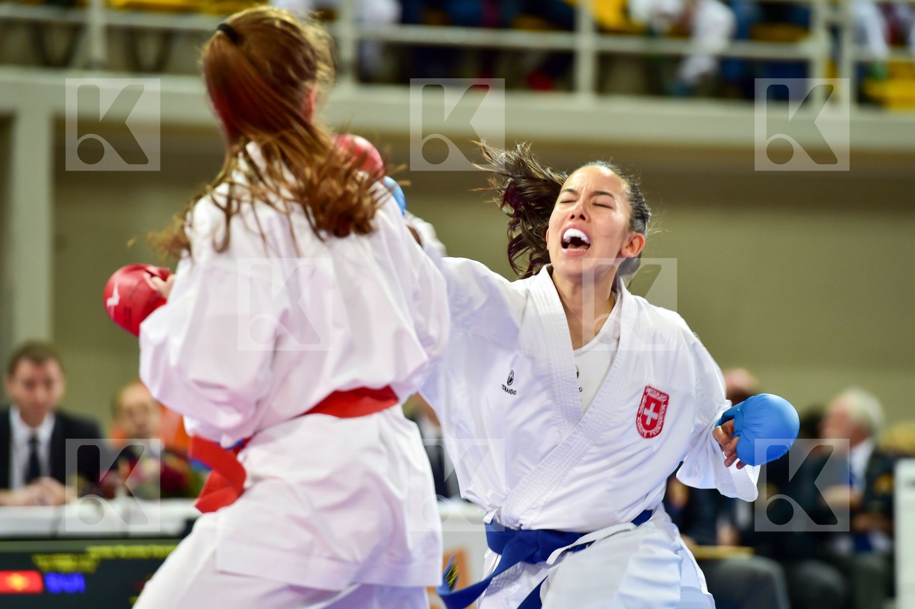 -53 Kg Female Junior Kumite Lazareva Elizaveta Russian Federatio