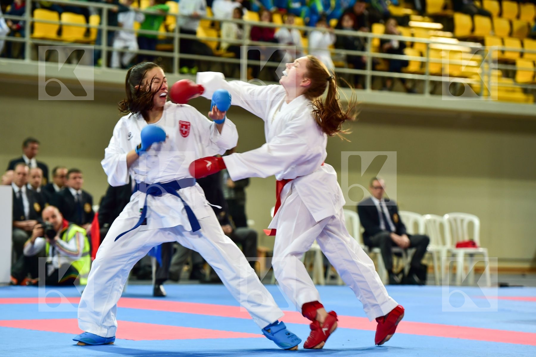 -53 Kg Female Junior Kumite Lazareva Elizaveta Russian Federatio