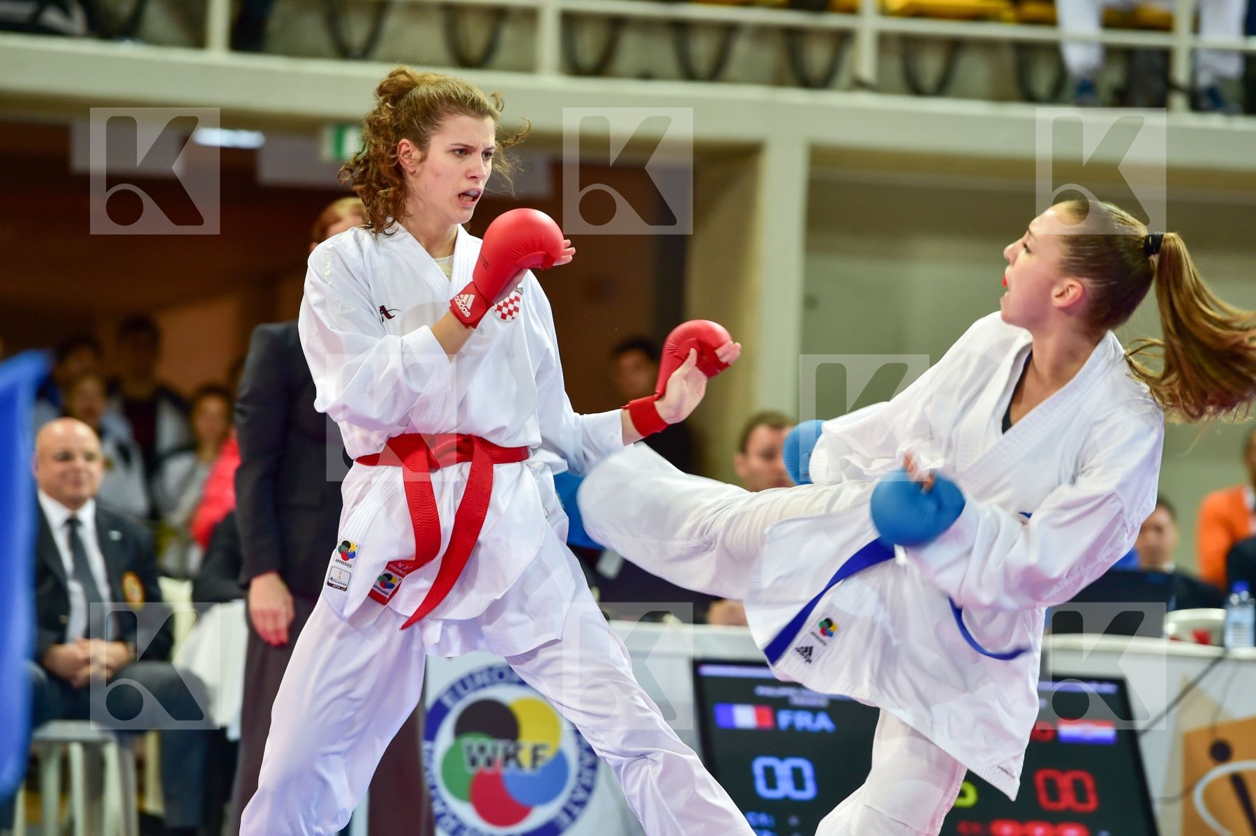 -59 Kg Barac Marina Croatia Female France Junior Kumite Philippe