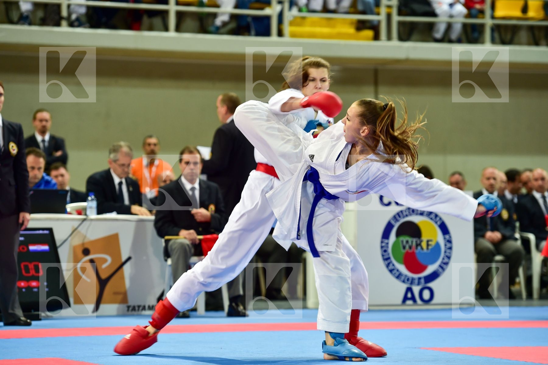 -59 Kg Barac Marina Croatia Female France Junior Kumite Philippe
