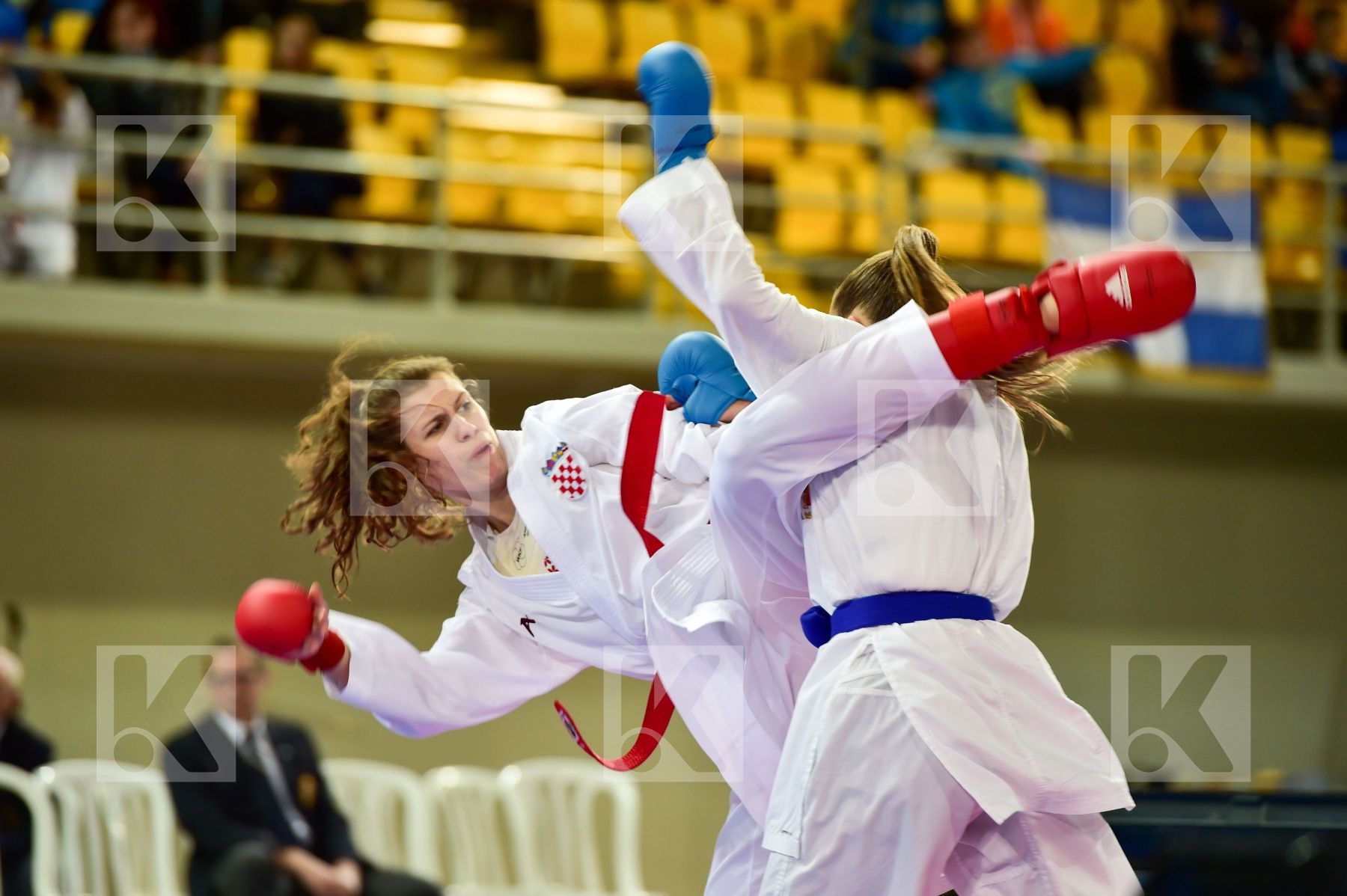 -59 Kg Barac Marina Croatia Female France Junior Kumite Philippe