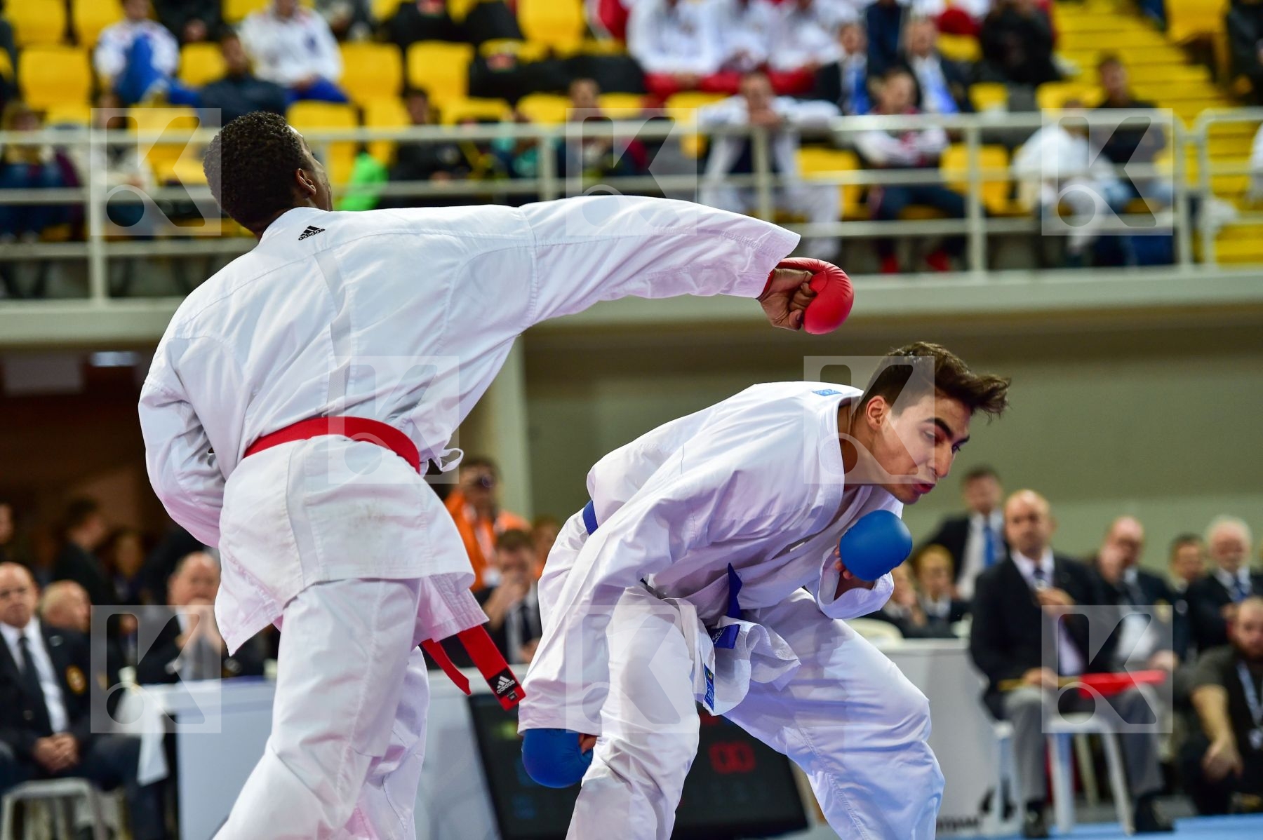 +76 Kg France Italy Jacquet Dnylson Junior KO Kumite Male Mouhii
