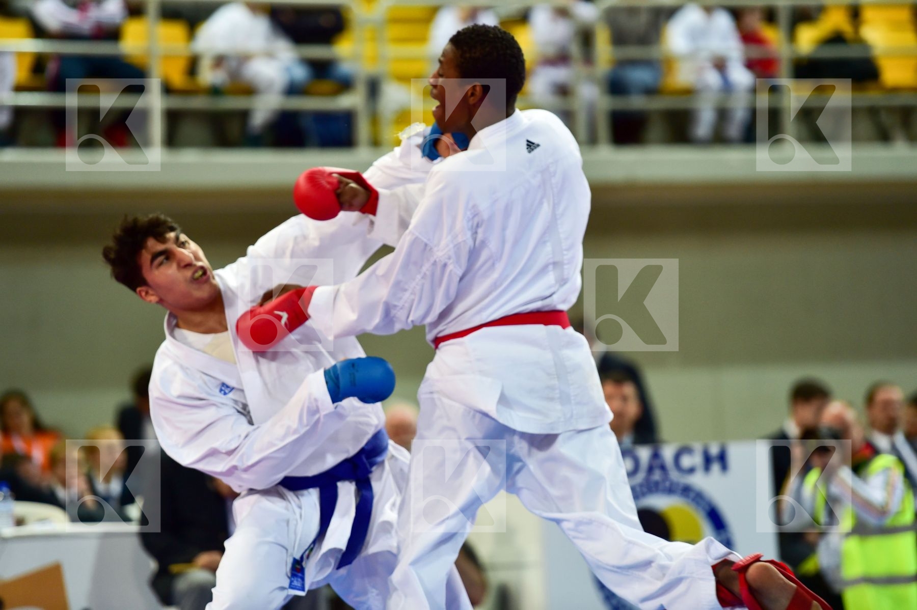 +76 Kg France Italy Jacquet Dnylson Junior KO Kumite Male Mouhii