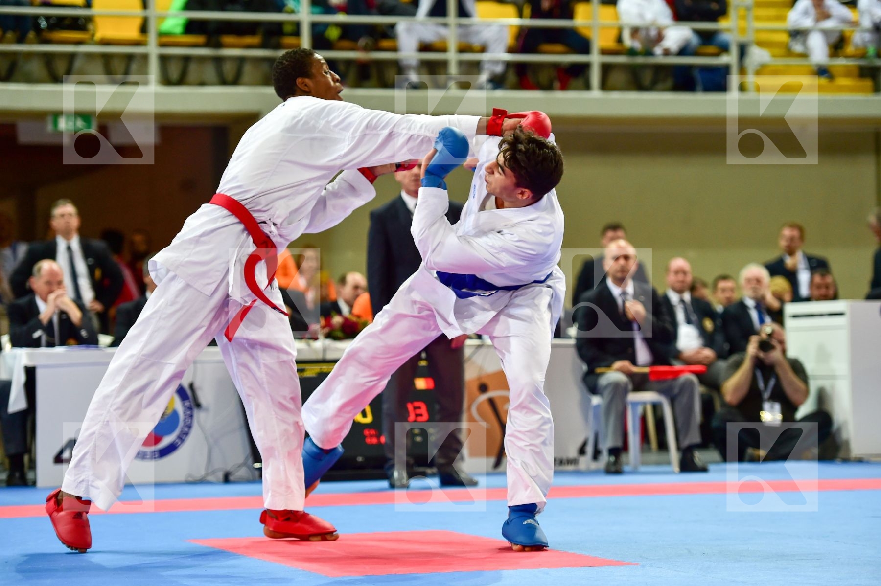 +76 Kg France Italy Jacquet Dnylson Junior KO Kumite Male Mouhii