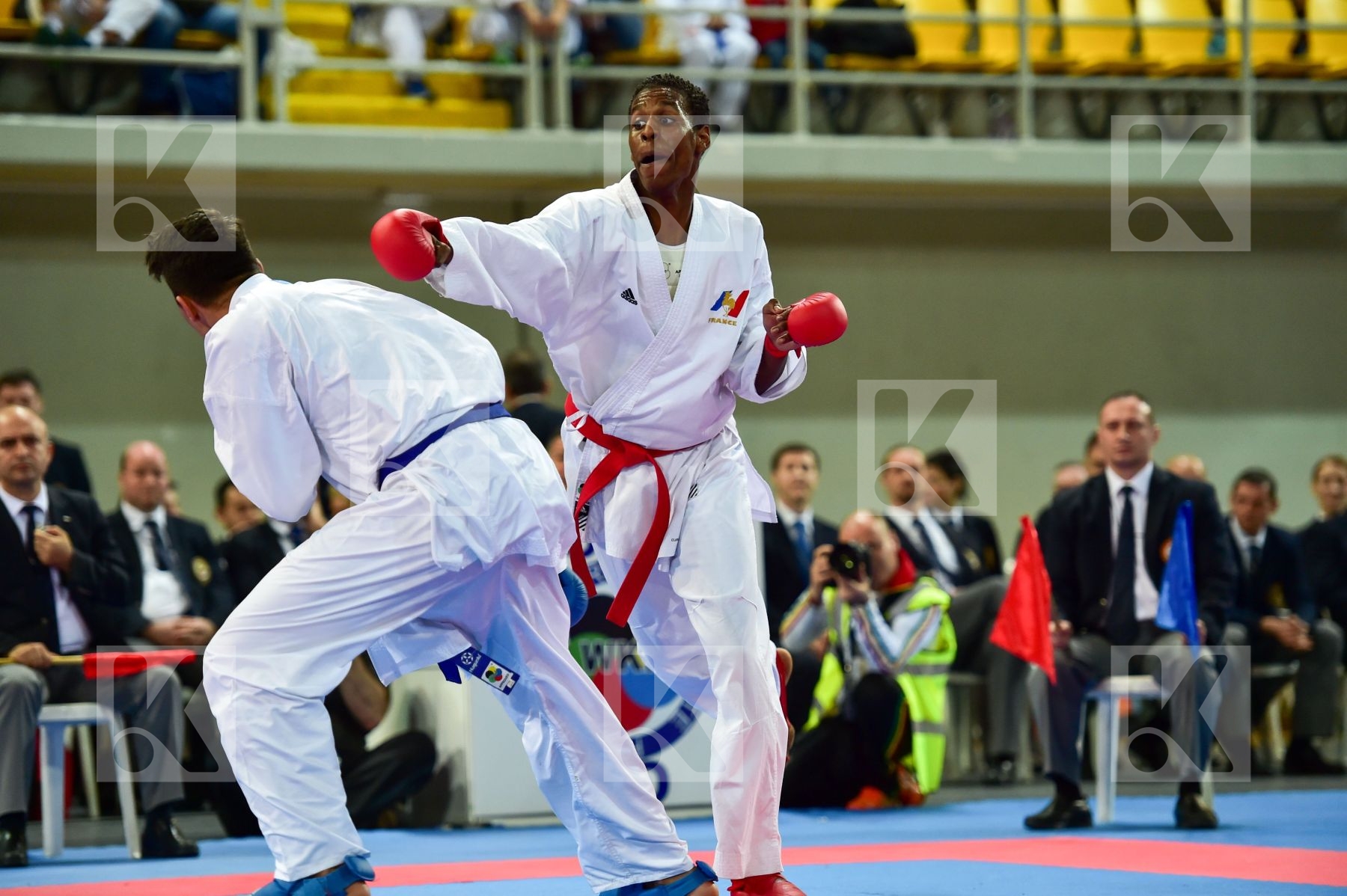 +76 Kg France Italy Jacquet Dnylson Junior KO Kumite Male Mouhii
