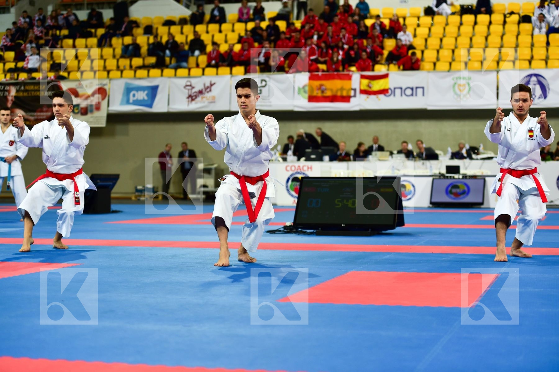 Cadets et Juniors DaeDo Kata Male Spain team