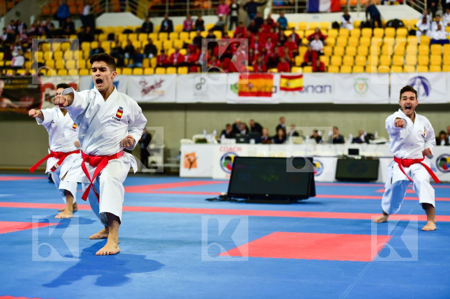 Cadets et Juniors DaeDo Kata Male Spain team