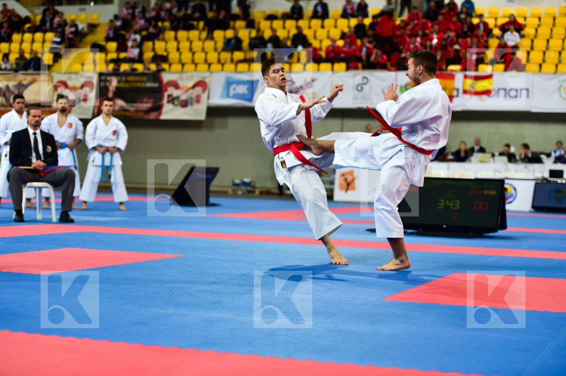 Cadets et Juniors DaeDo Kata Male Spain team