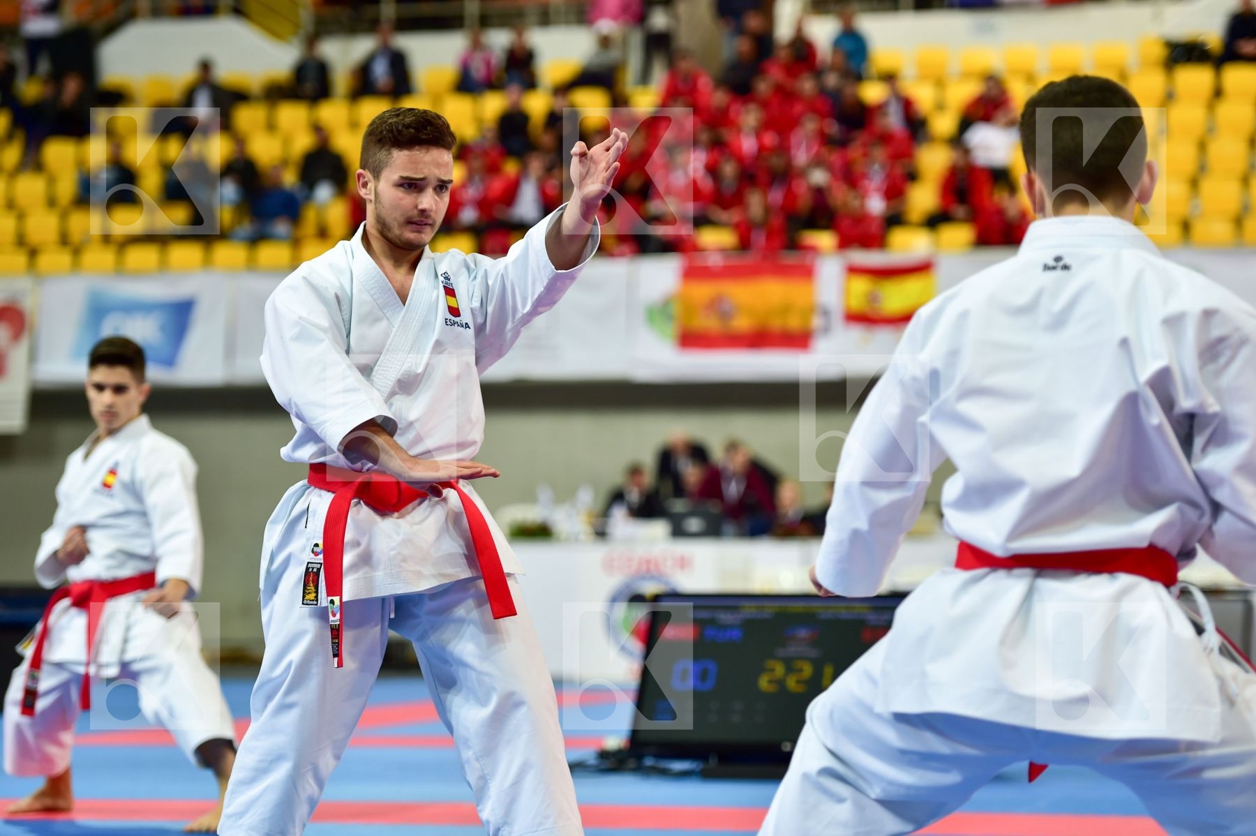 Cadets et Juniors DaeDo Kata Male Spain team