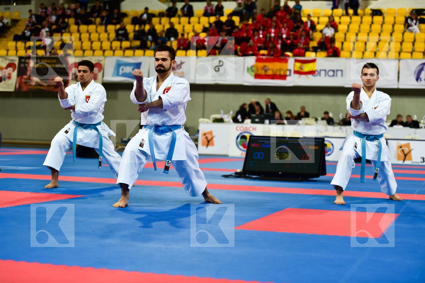 Cadets et Juniors Kata Male Shureido team Turkey