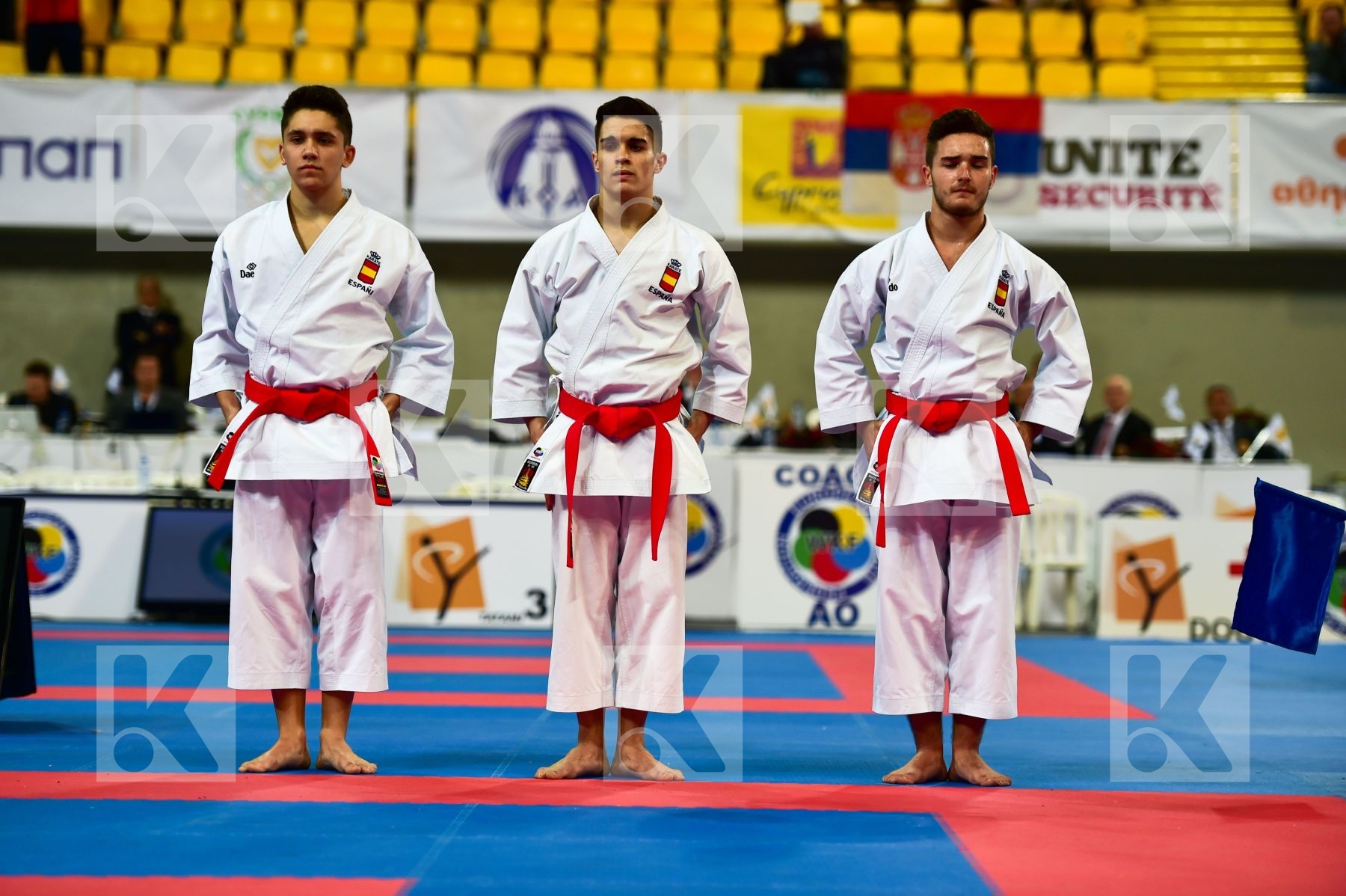 Cadets et Juniors DaeDo Kata Male Spain team