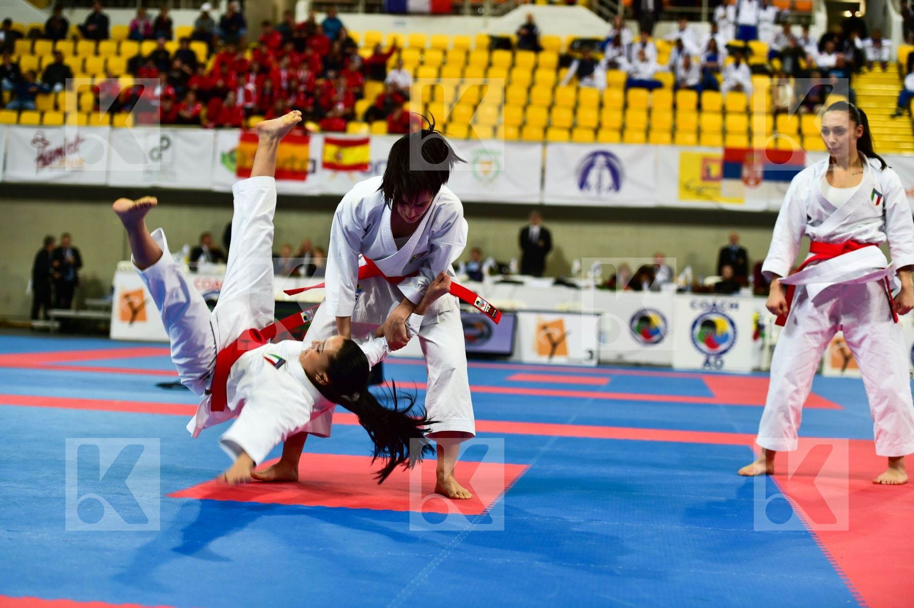 Cadets et Juniors Female Italy Kata Shureido team