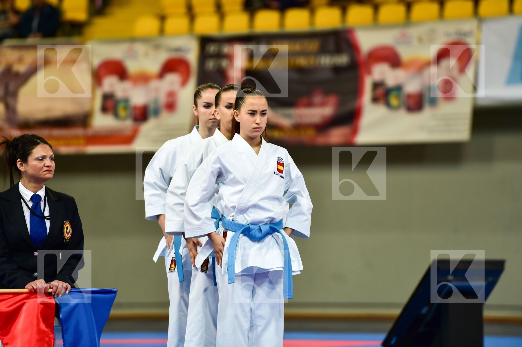 Cadets et Juniors DaeDo Female Kata Spain team