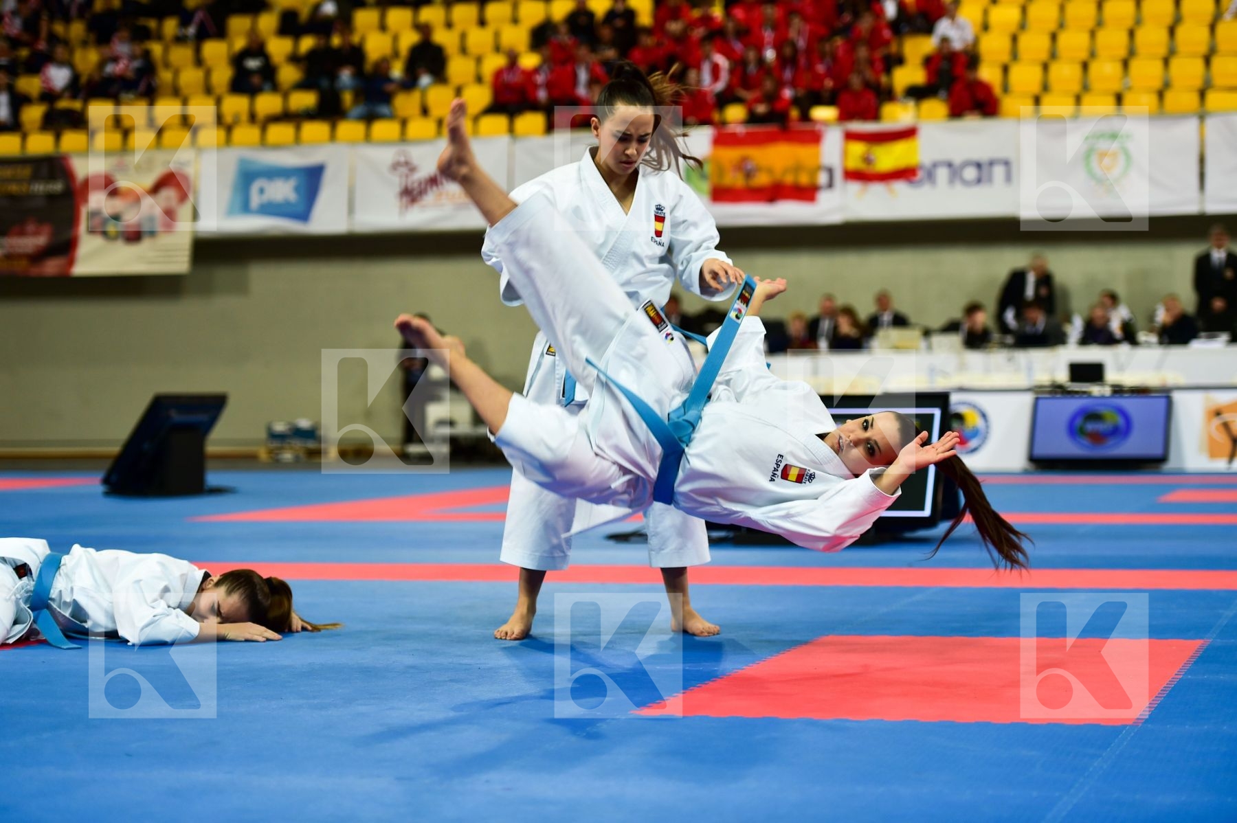 Cadets et Juniors DaeDo Female Kata Spain team