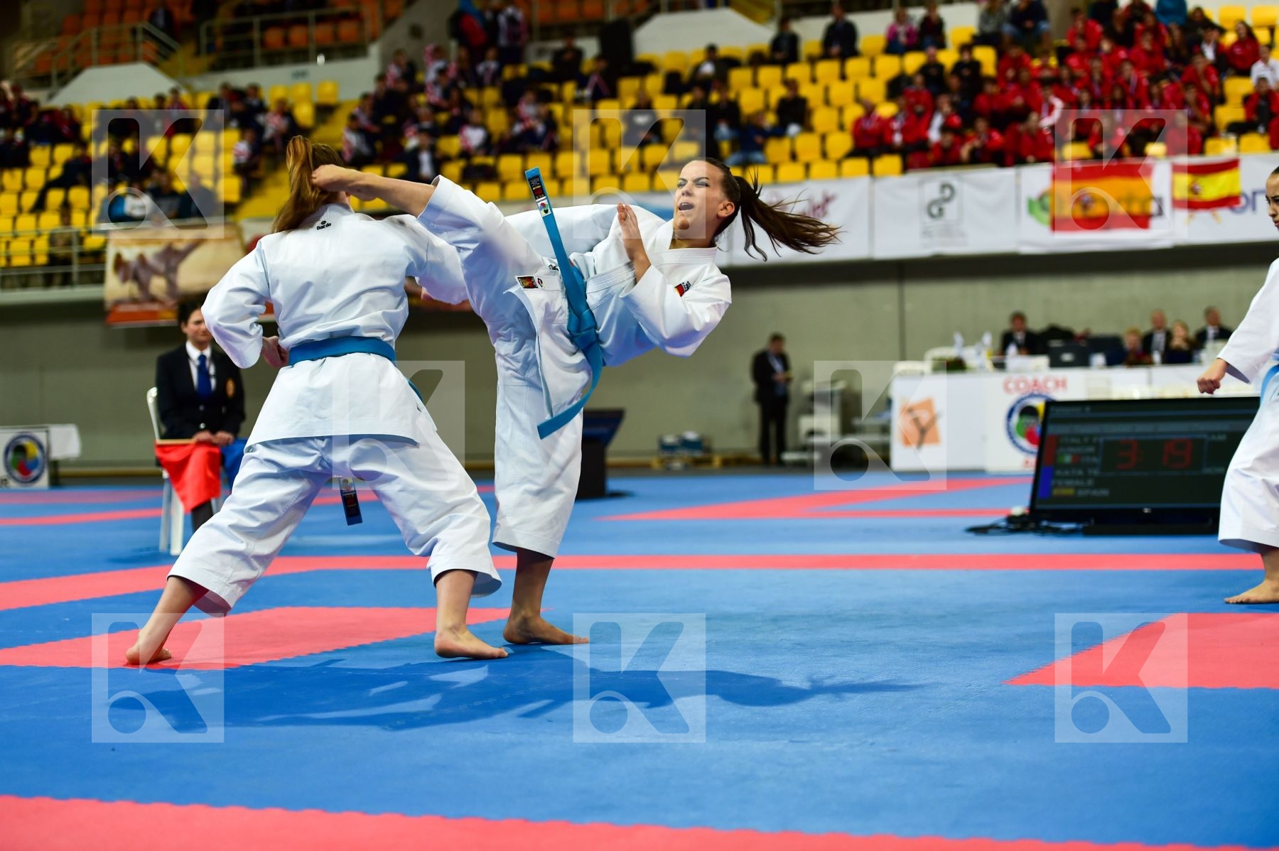 Cadets et Juniors DaeDo Female Kata Spain team