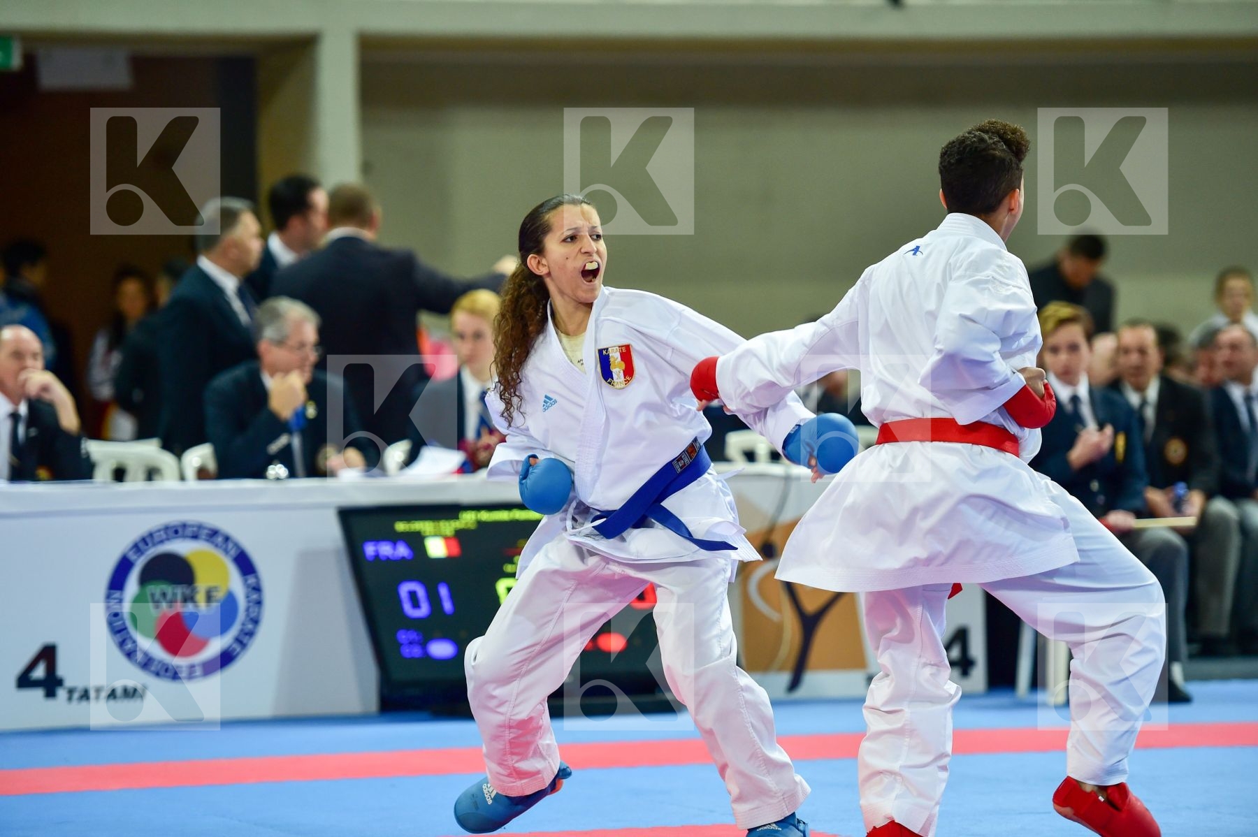 -50 Kg Bouderbane Sophia Female France Kumite Morales Ozuna Gema