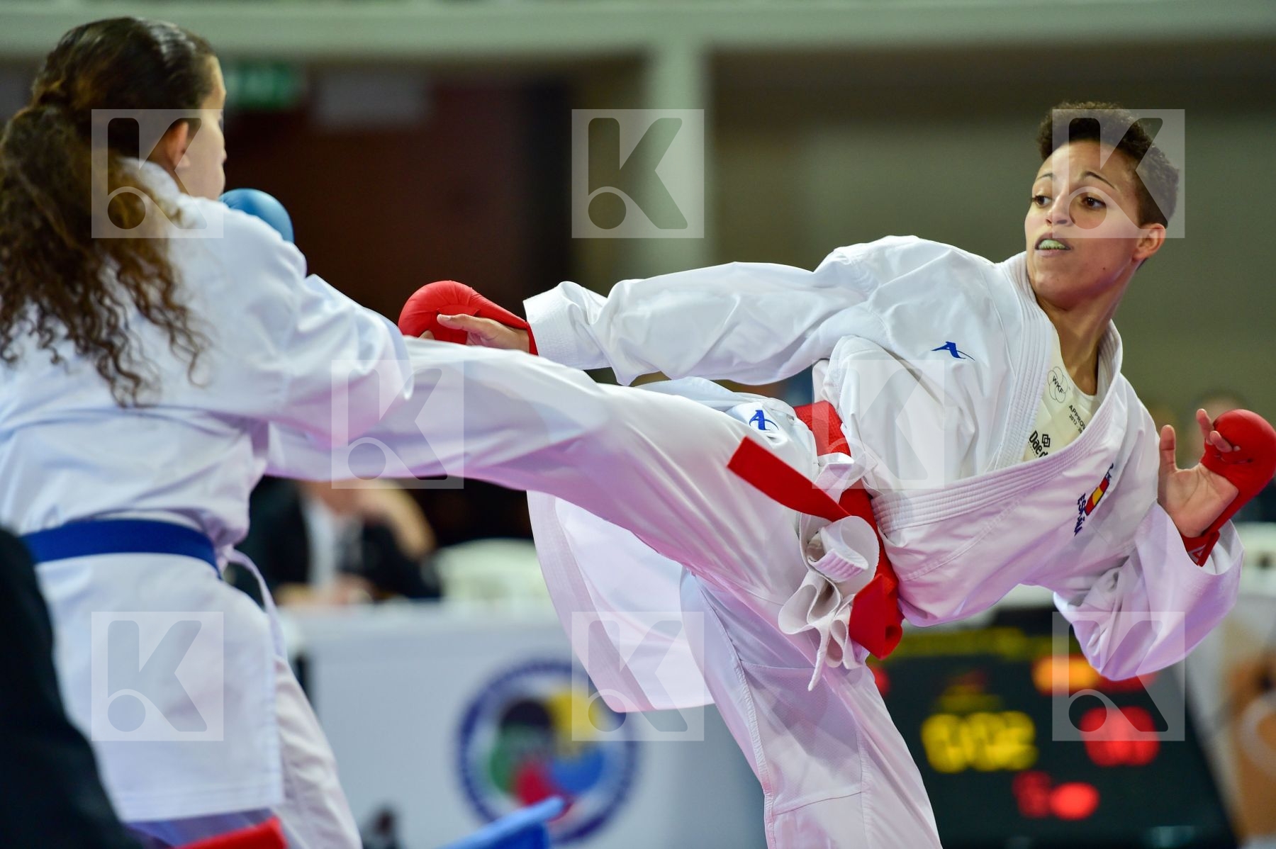 -50 Kg Bouderbane Sophia Female France Kumite Morales Ozuna Gema