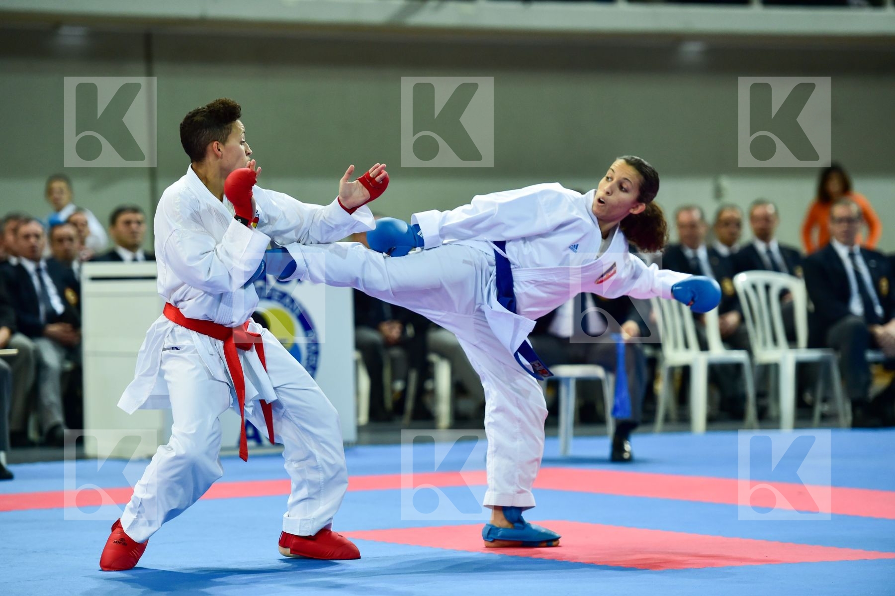 -50 Kg Bouderbane Sophia Female France Kumite Morales Ozuna Gema