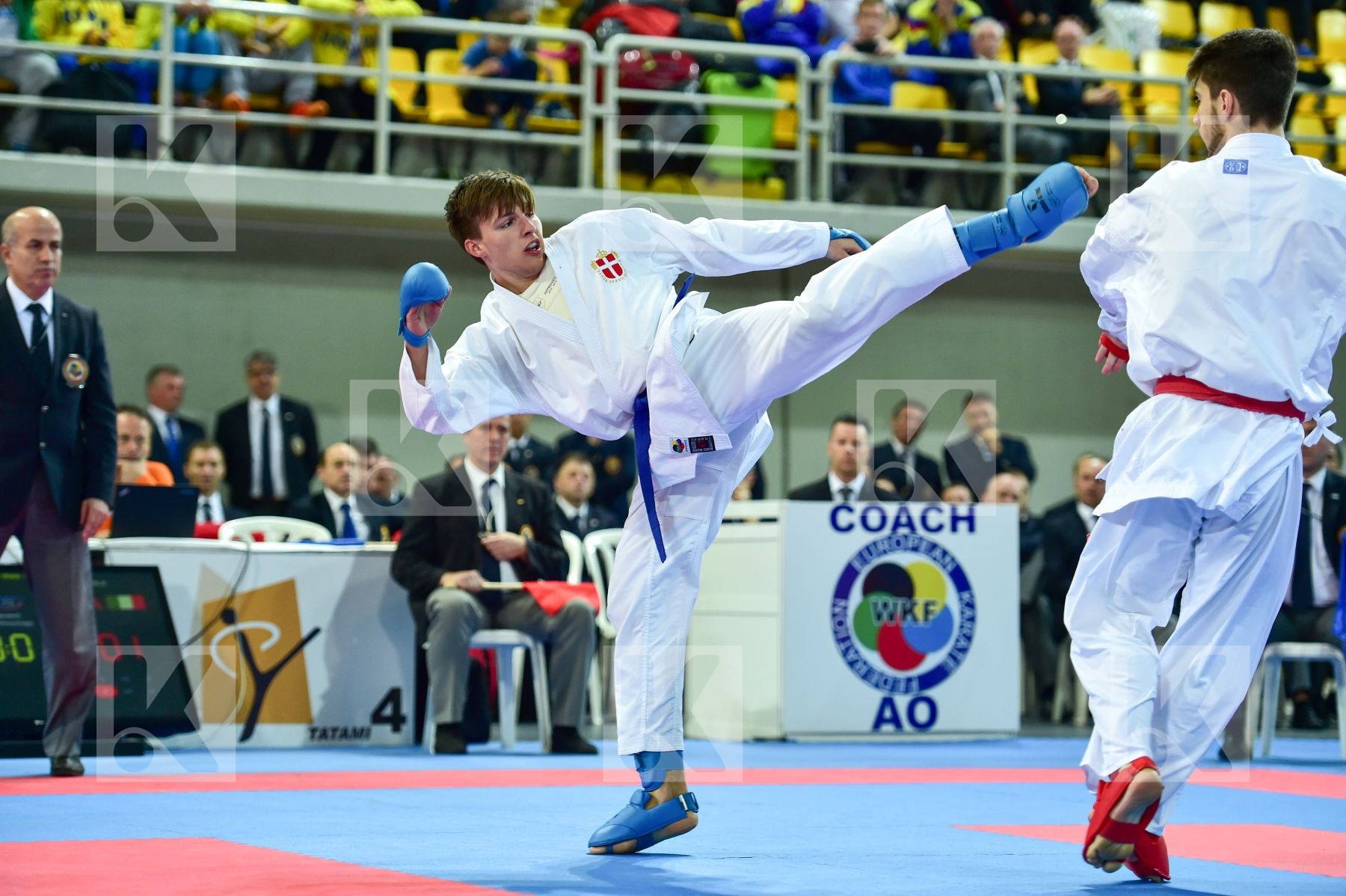 -75 Kg Abild Ludvig Budo Nord Denmark Italy KO Kumite Male Marti